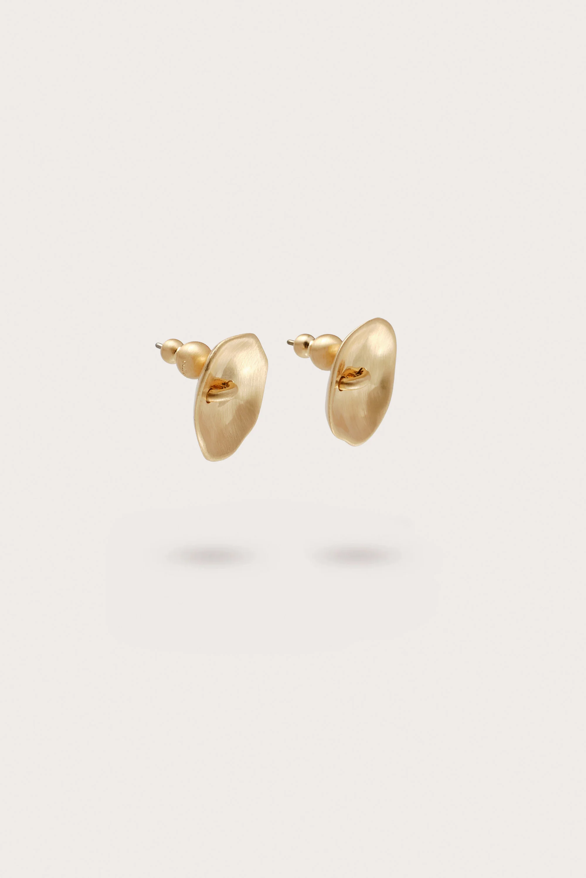IZARA EARRING - BRUSHED BRASS - Image 3