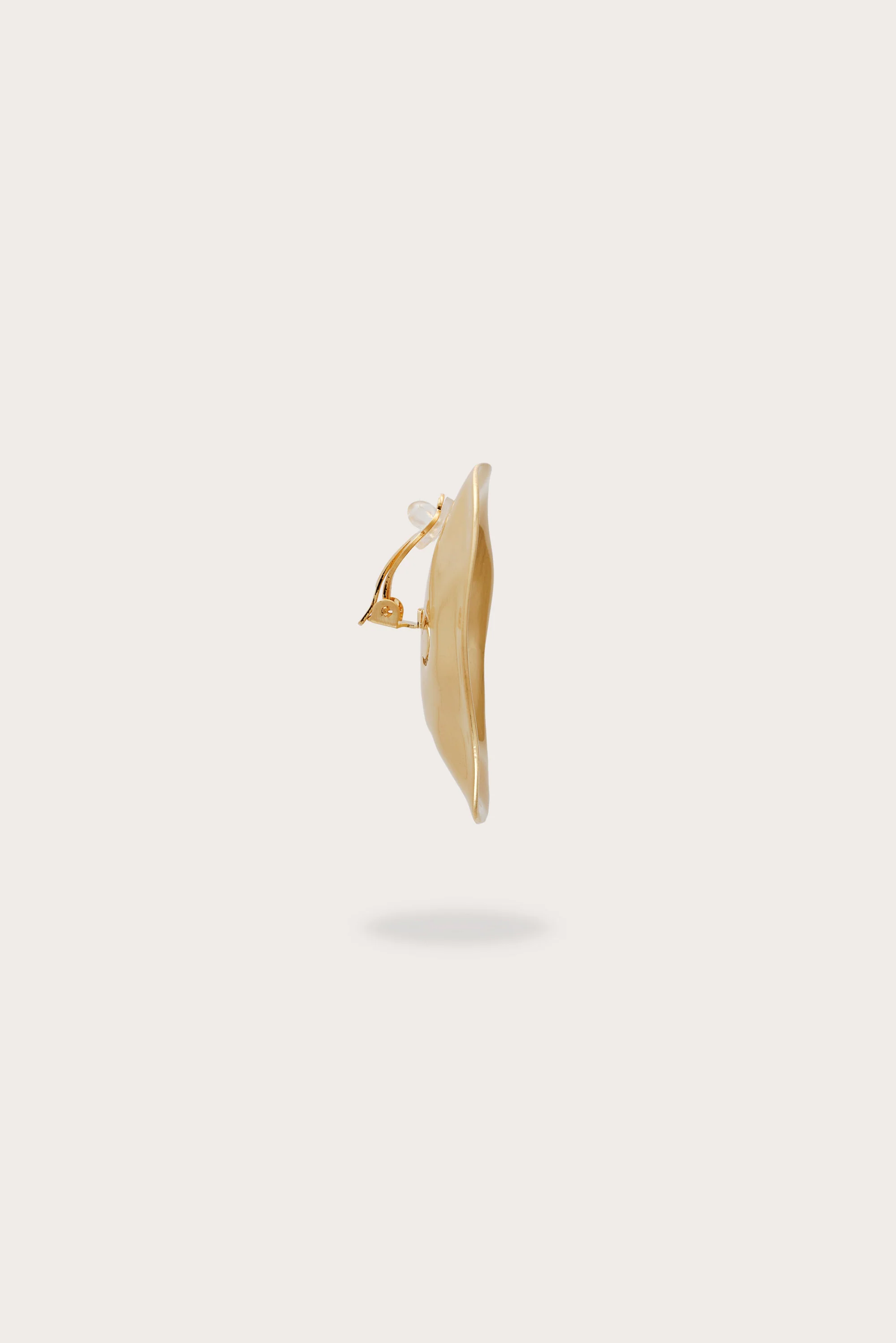 IZARA XL EARRING - BRUSHED BRASS - Image 4