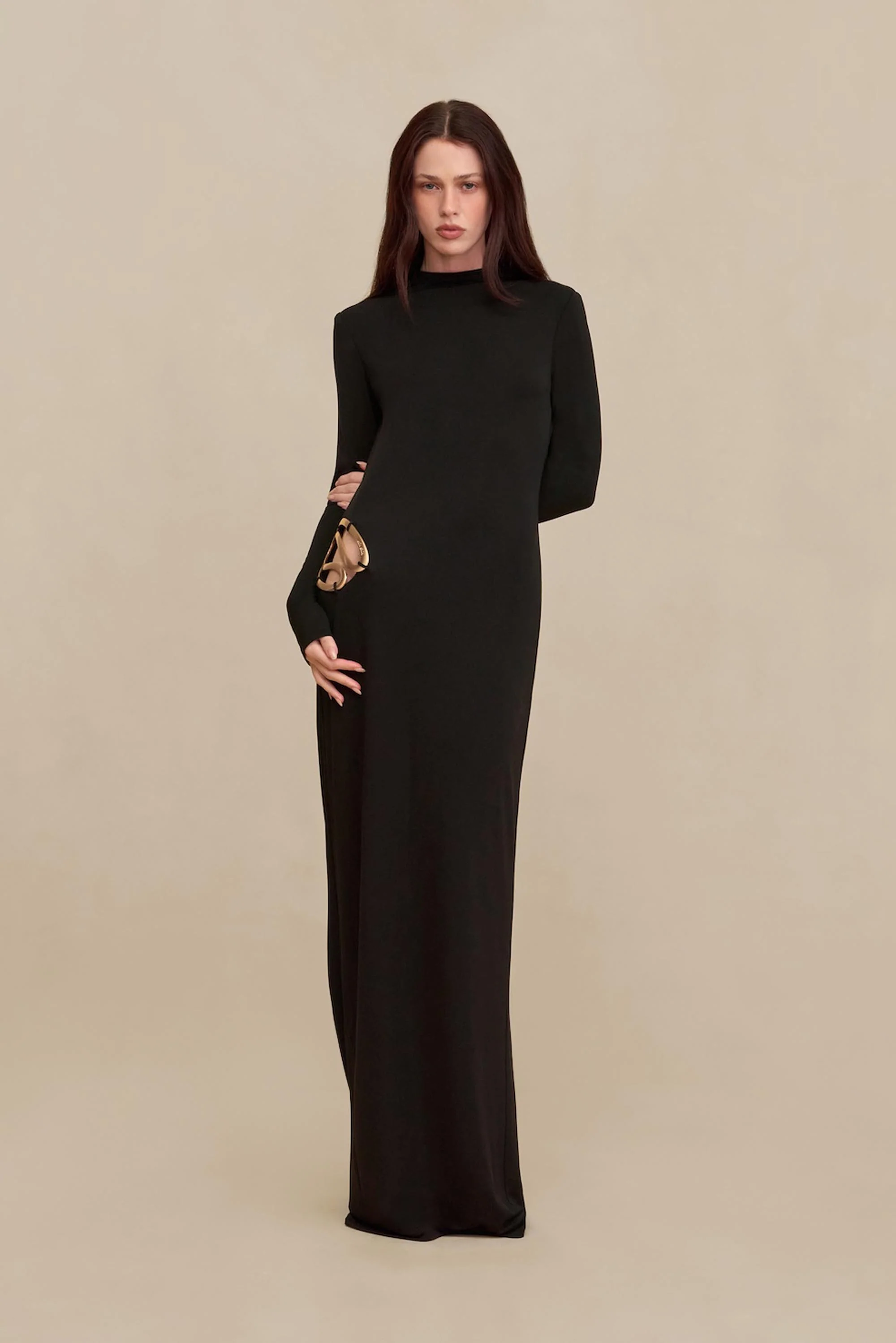 JACENTA GOWN - BLACK - Image 3