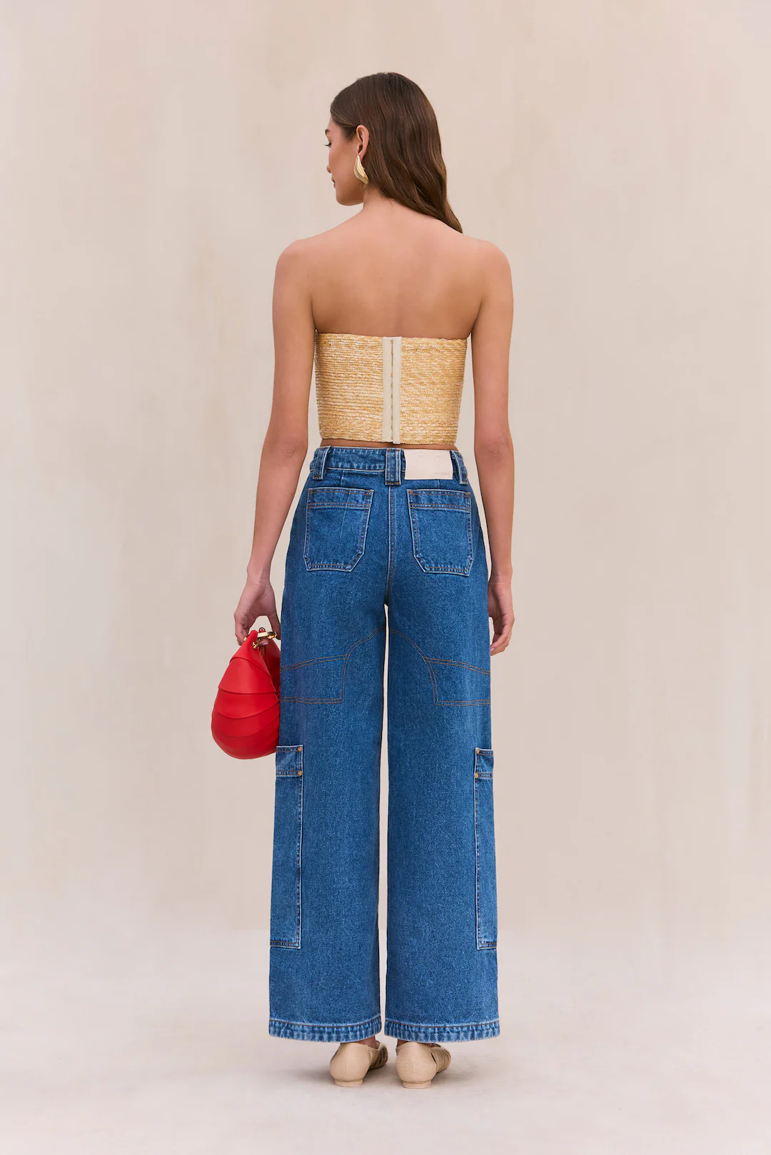 JACIRA TOP - NATURAL RAFFIA - Image 4