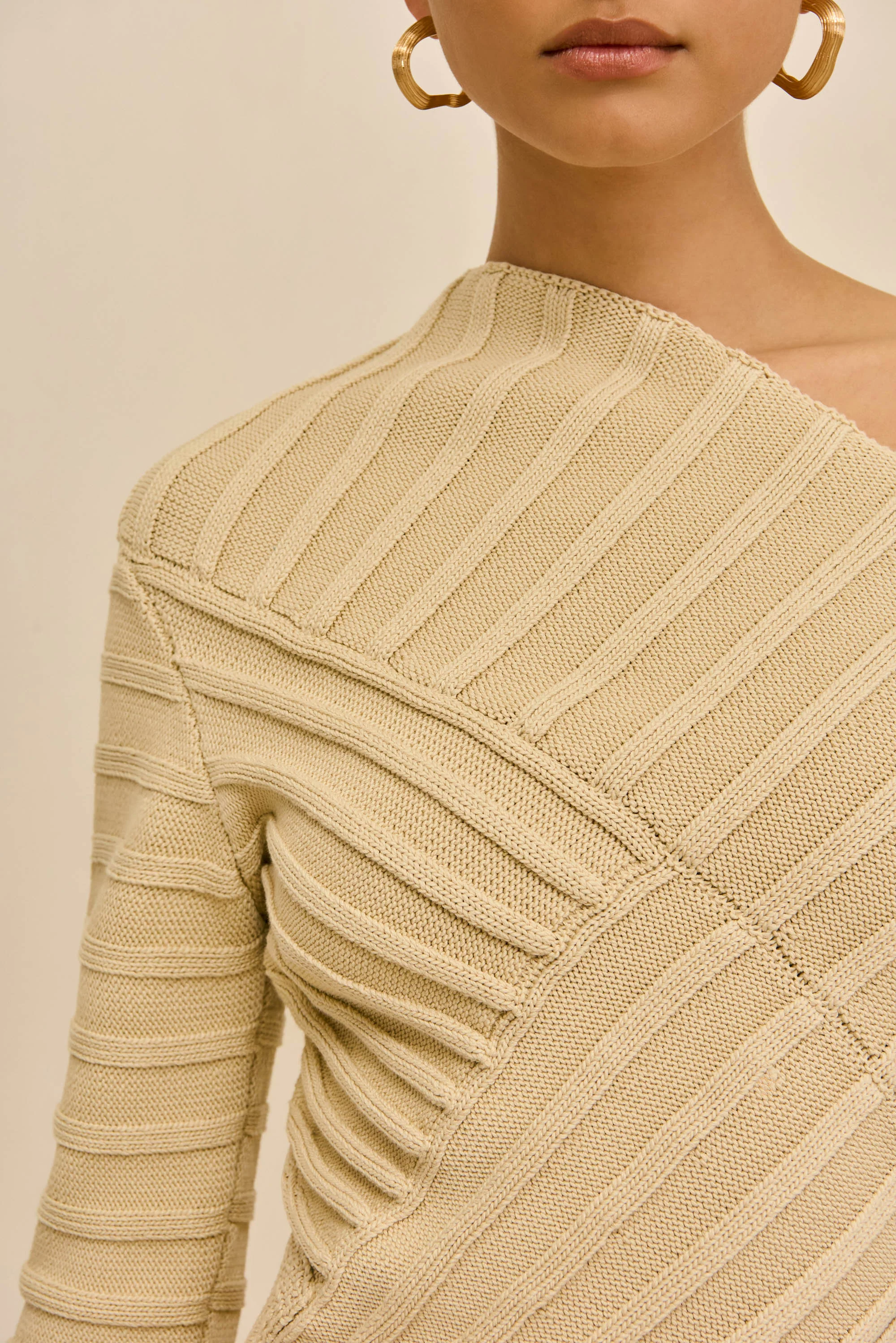 JAIDAN KNIT TOP - BEACH - Image 5