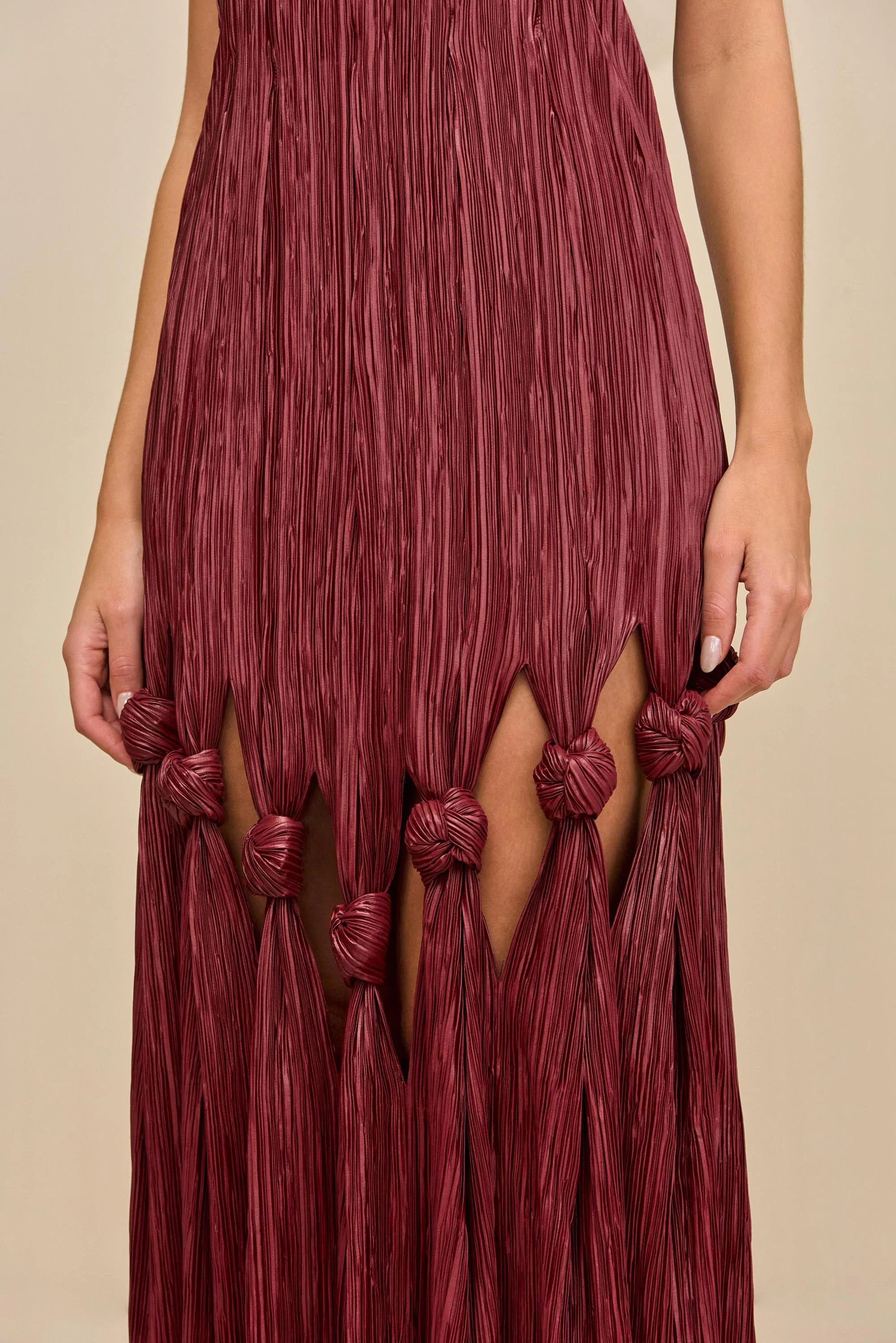 JAMISHA GOWN - CHIANTI - Image 2
