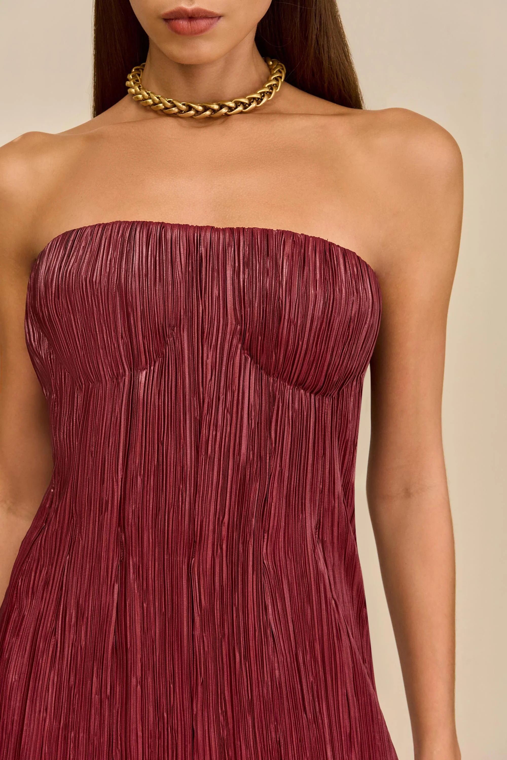 JAMISHA GOWN - CHIANTI - Image 4