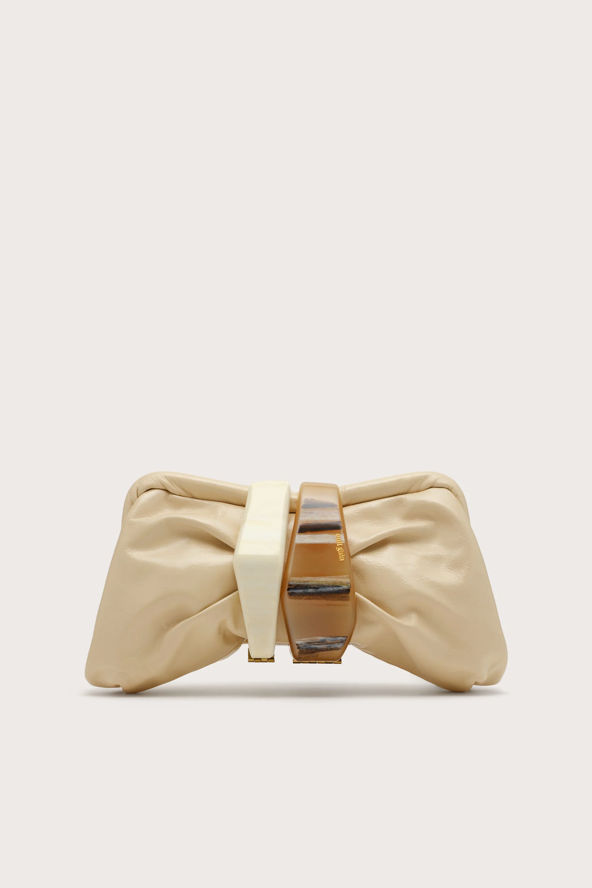 JULITA CONVERTIBLE CLUTCH - ALABASTER