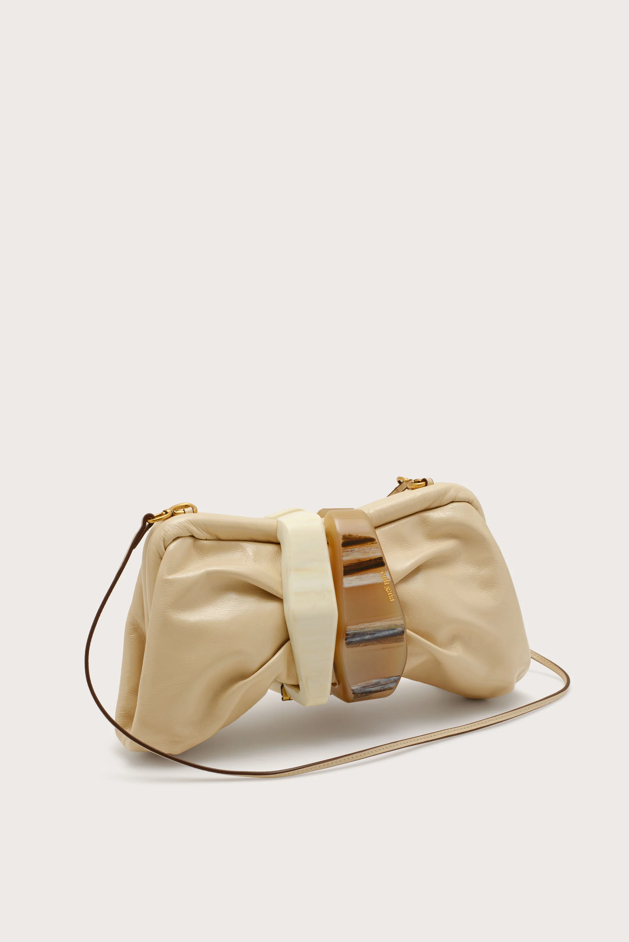 JULITA CONVERTIBLE CLUTCH - ALABASTER - Image 5