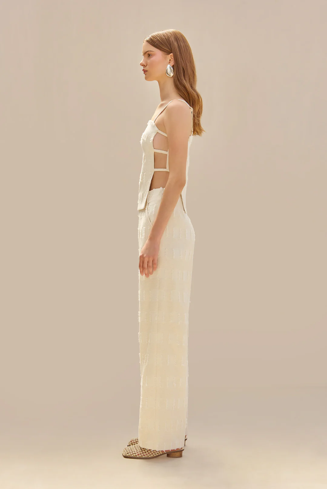 KAI PANT - OFF WHITE MULTI - Image 3