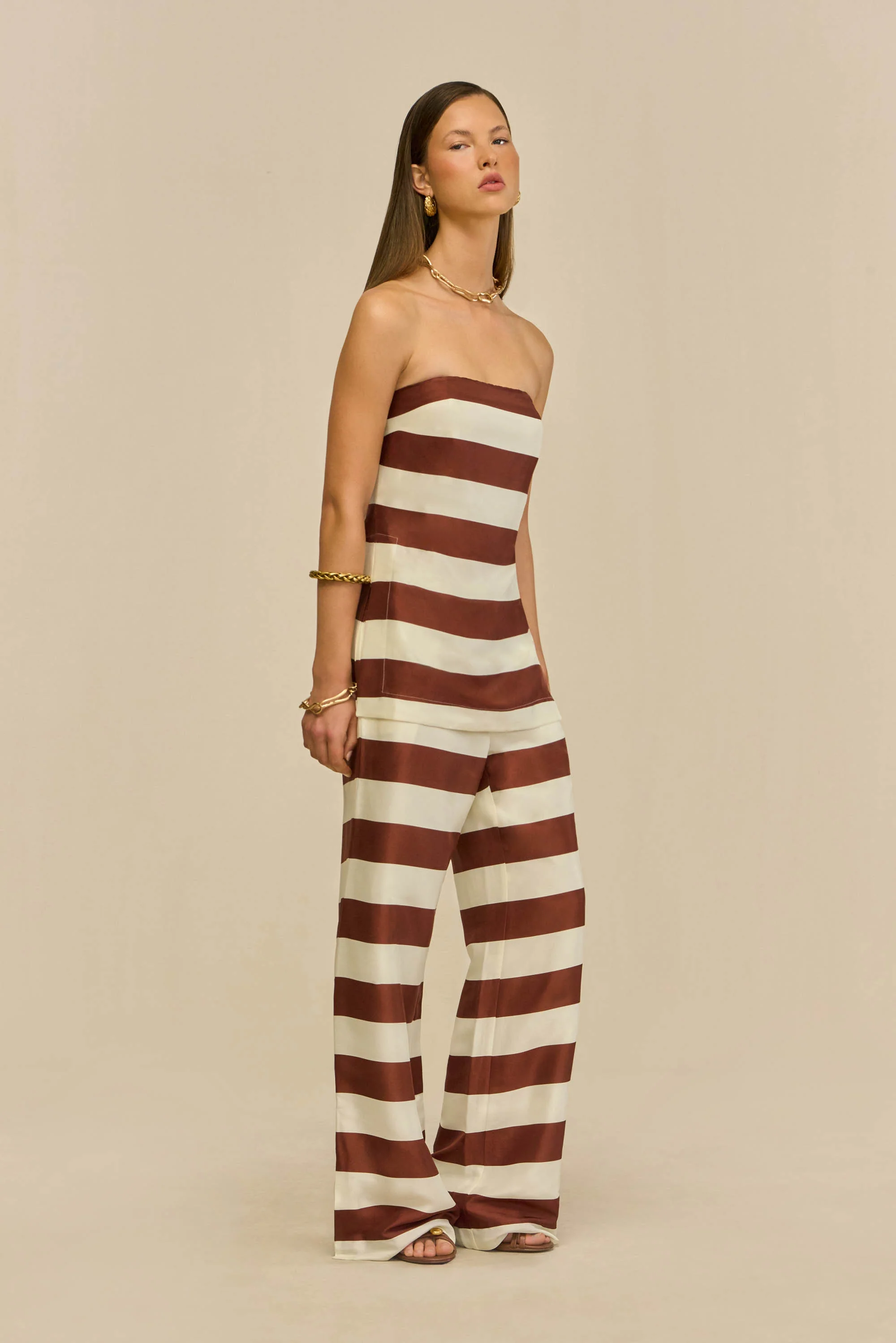 KALILUNA PANT - LARGE SADDLE STRIPE - Image 3