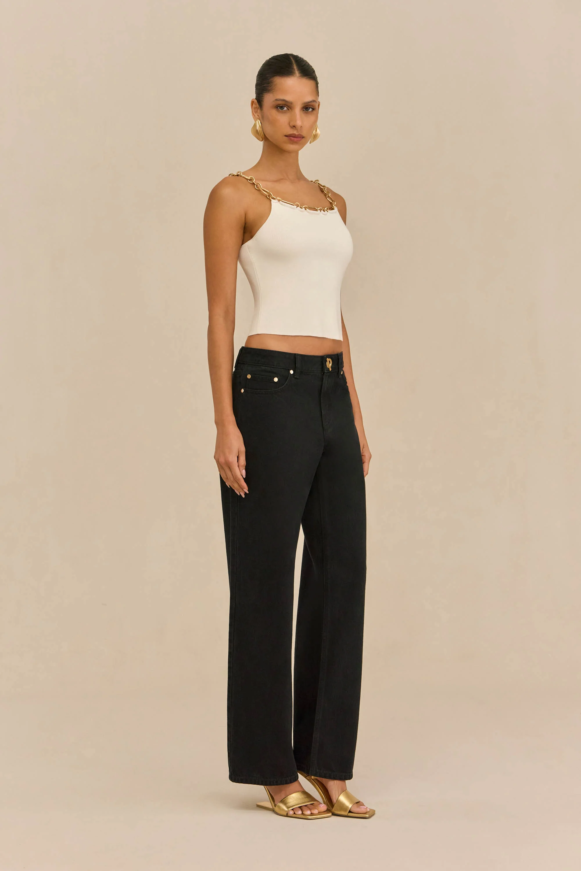 KASSANDRA KNIT TOP - OFF WHITE - Image 5