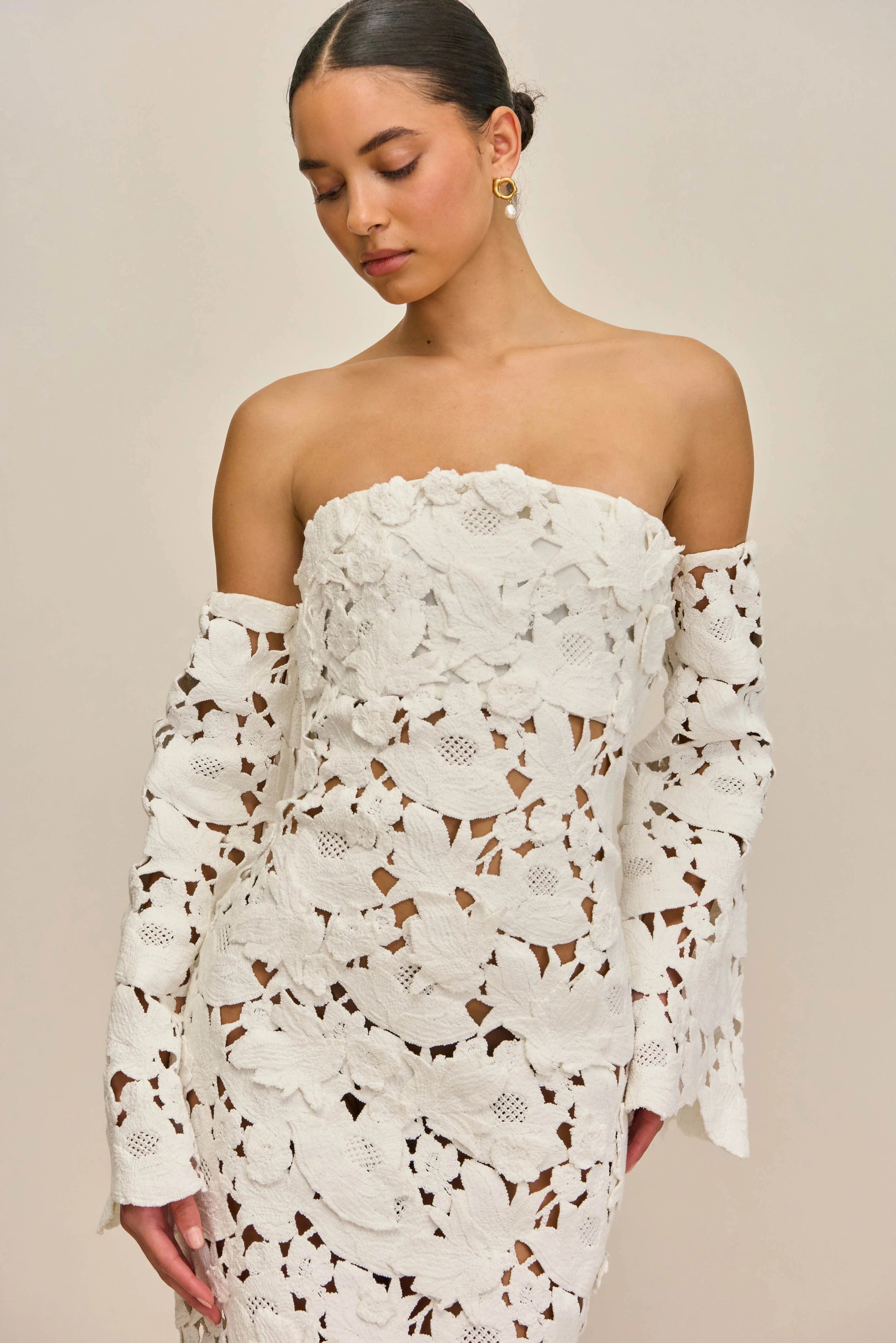 KAYLINA GOWN - OFF WHITE - Image 2