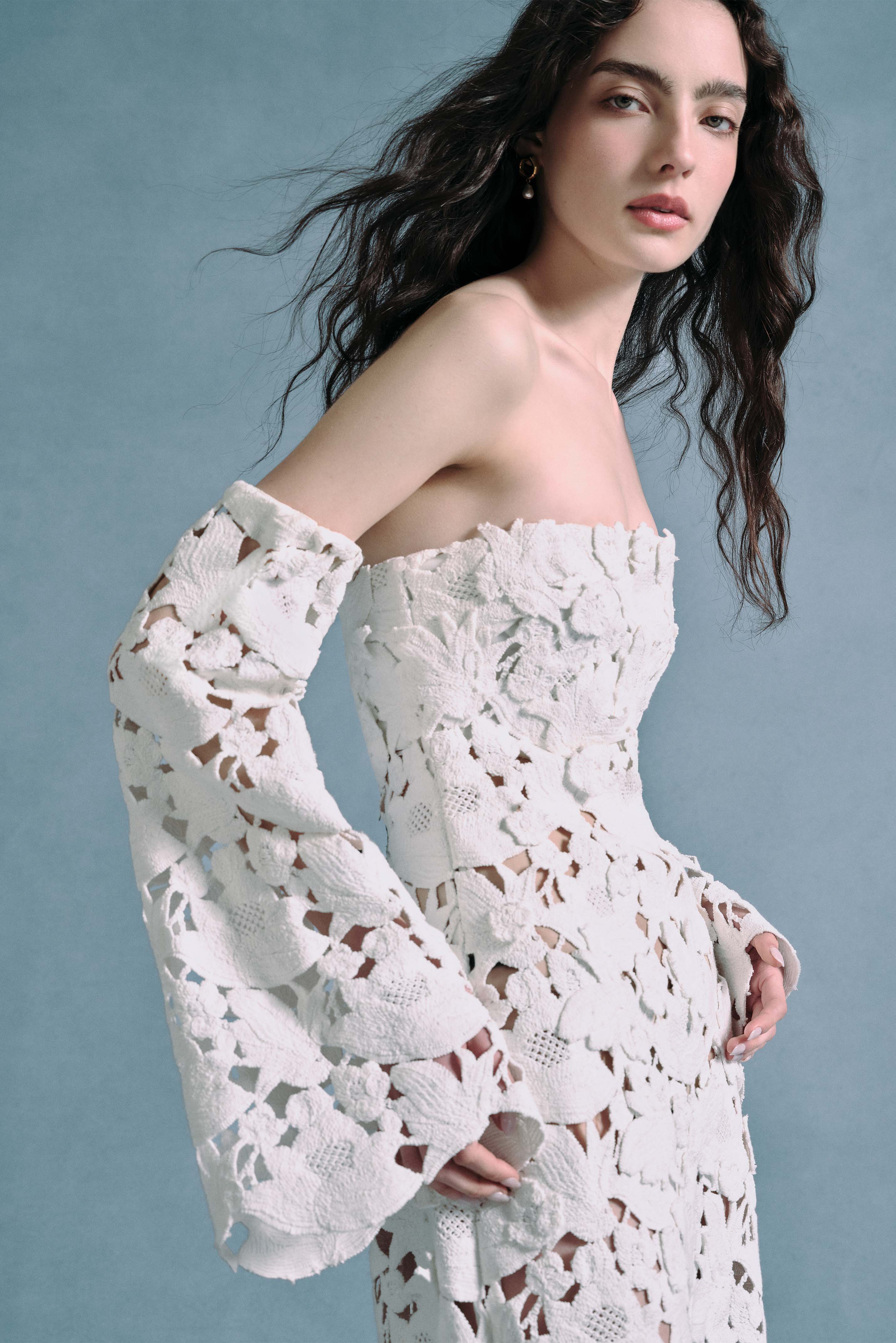 KAYLINA GOWN - OFF WHITE - Image 6
