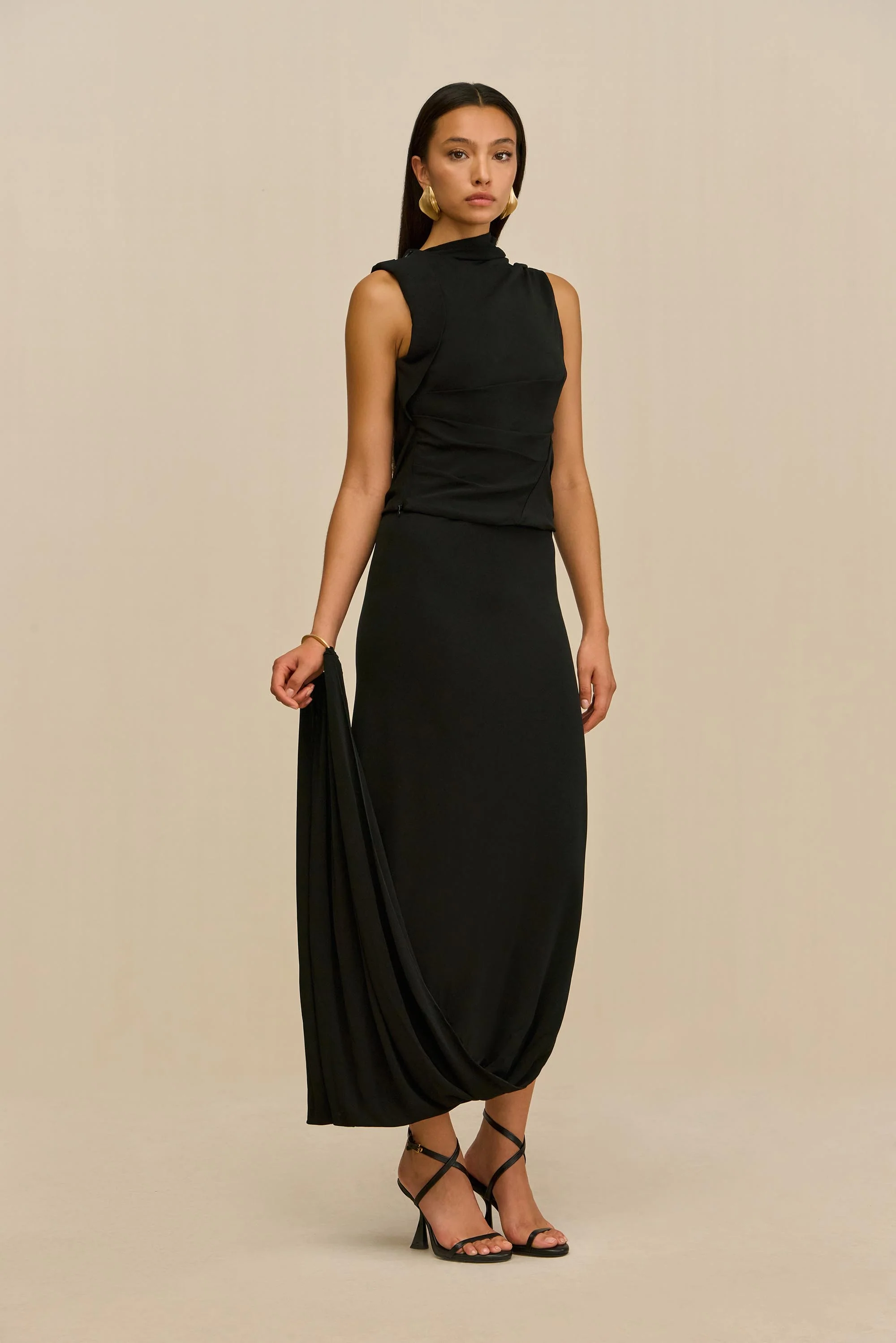KAYLYN SKIRT - BLACK - Image 2