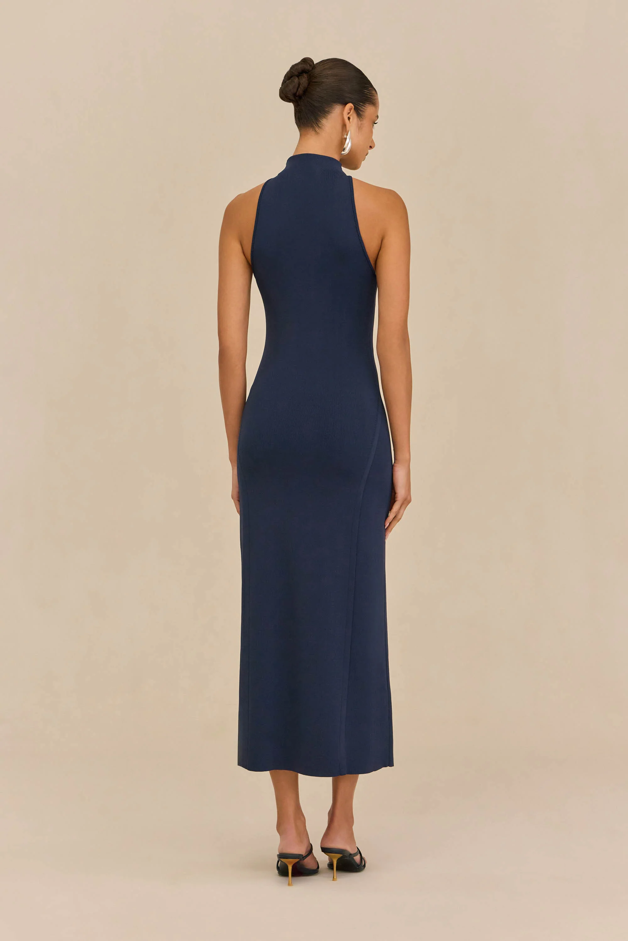 KELLER KNIT DRESS - DEEP LAKE - Image 6