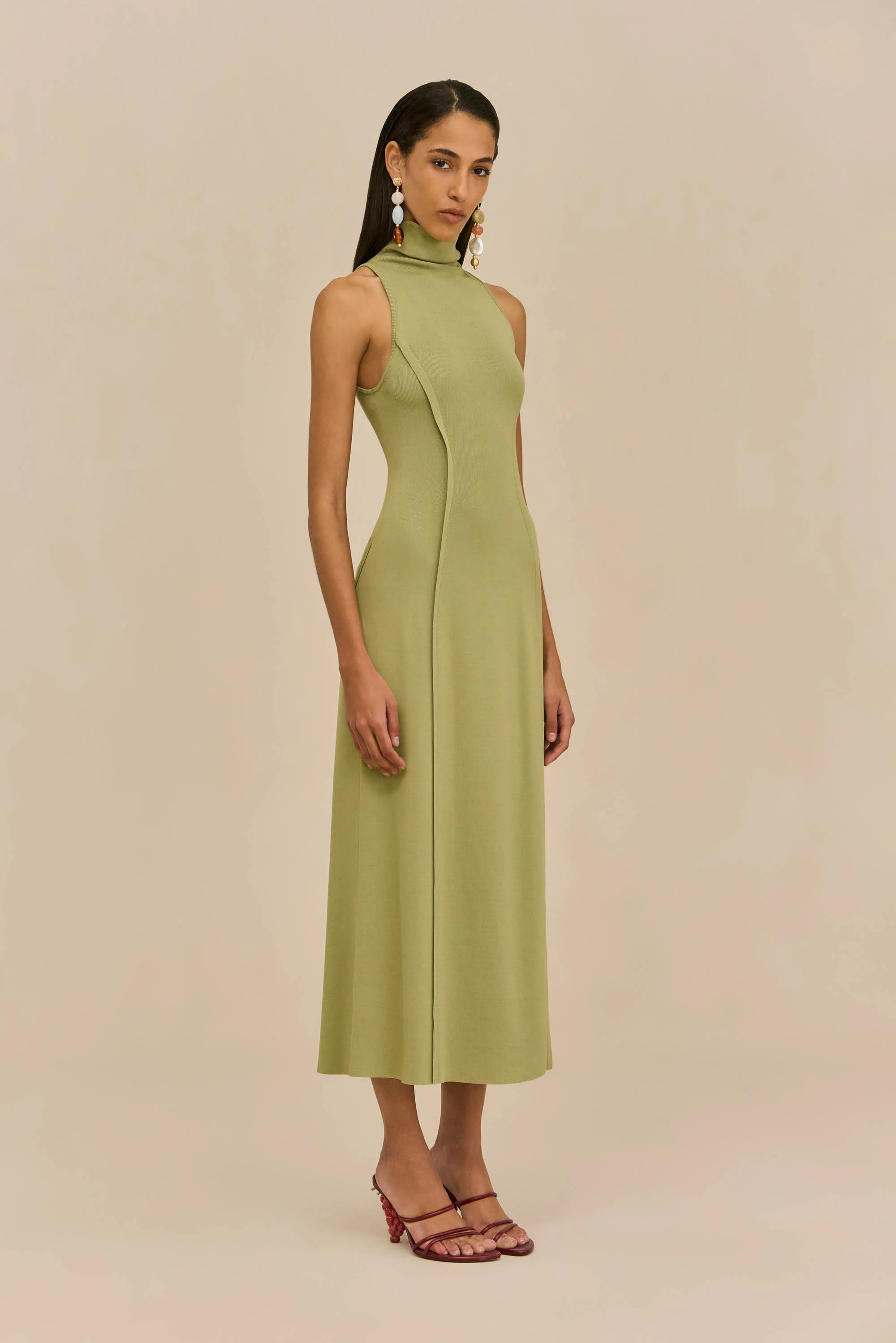 KELLER KNIT DRESS - PASTURE - Image 3