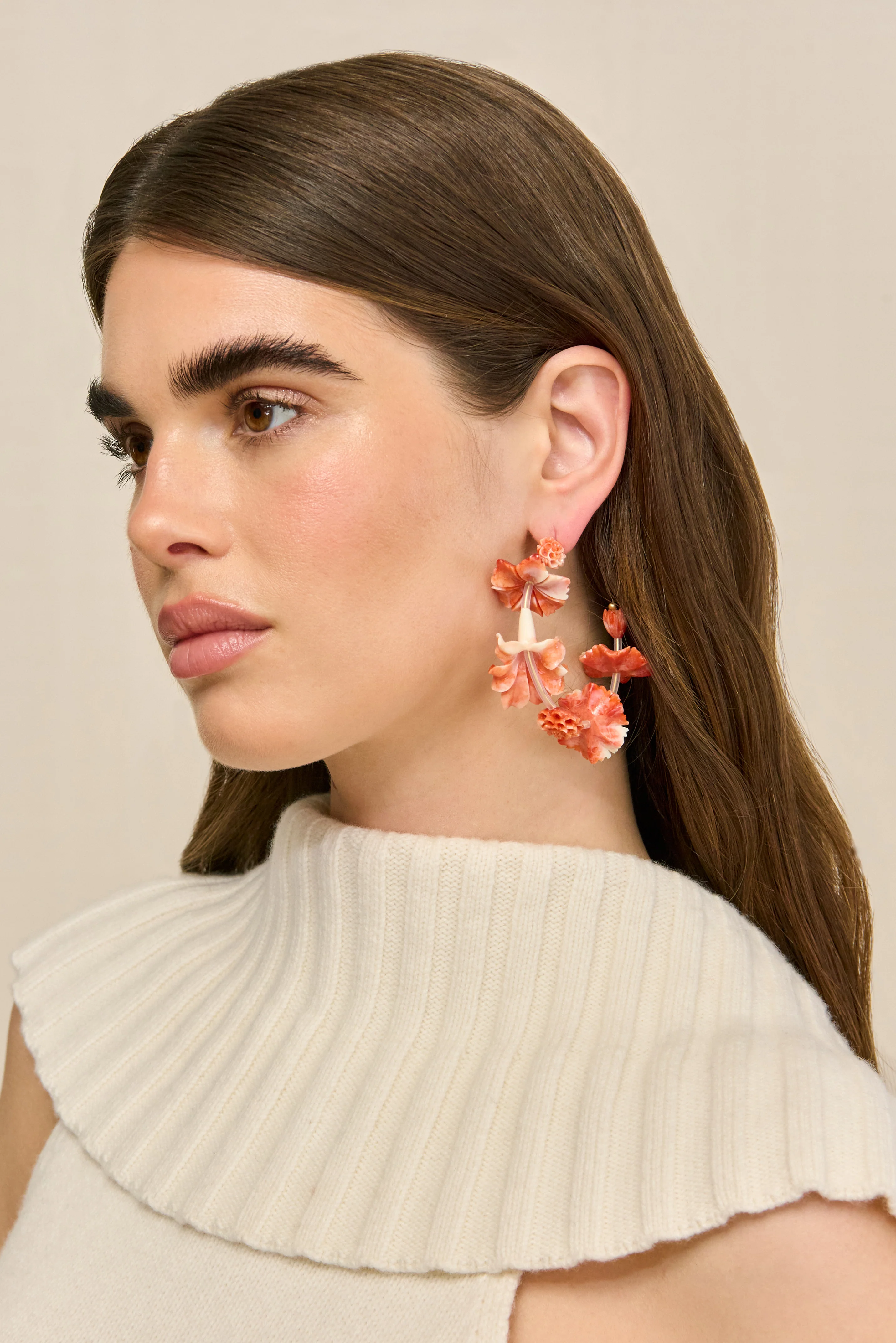 KELLI EARRING - ROSE WATER - Image 2