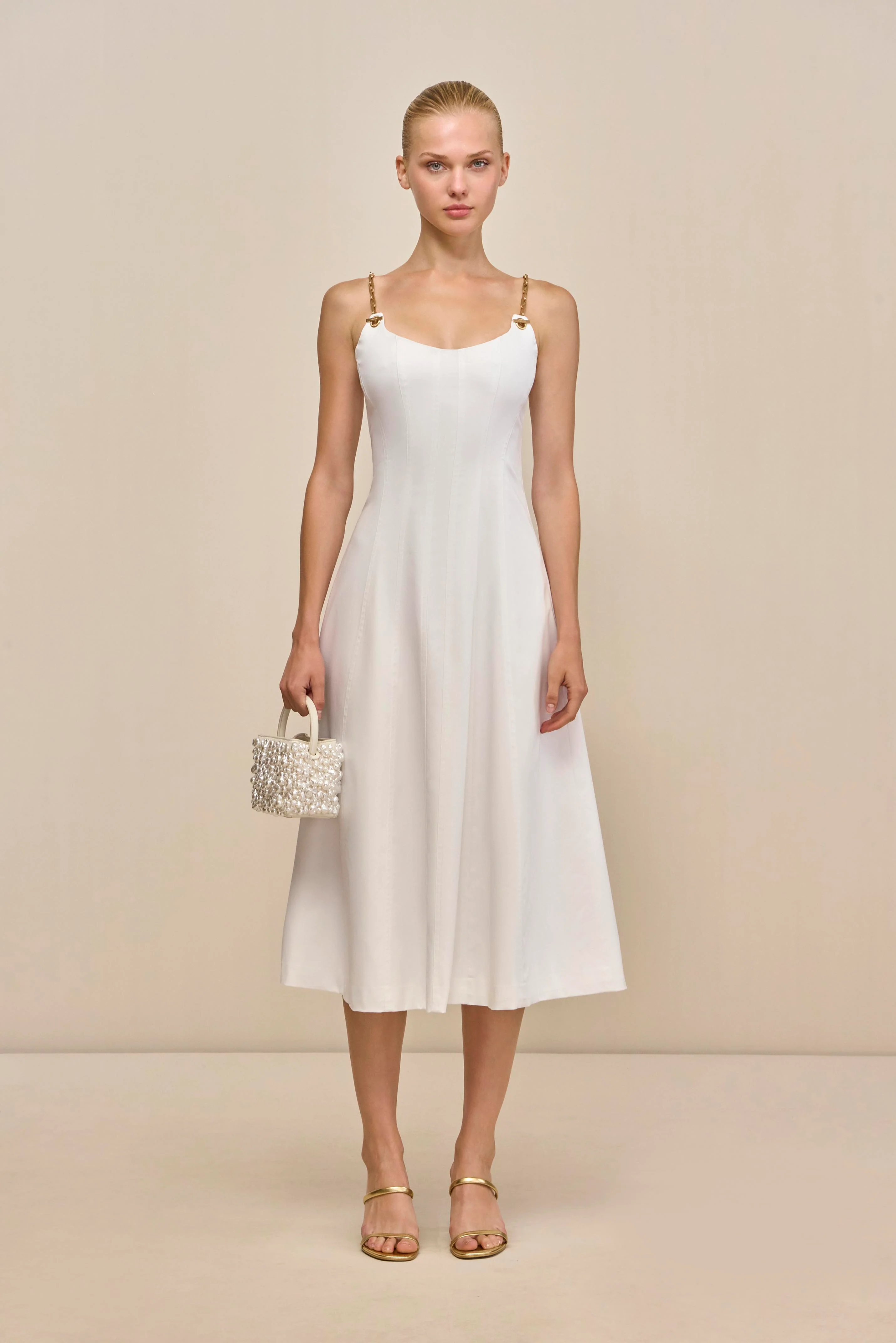 KENDRA DRESS - OFF WHITE - Image 2