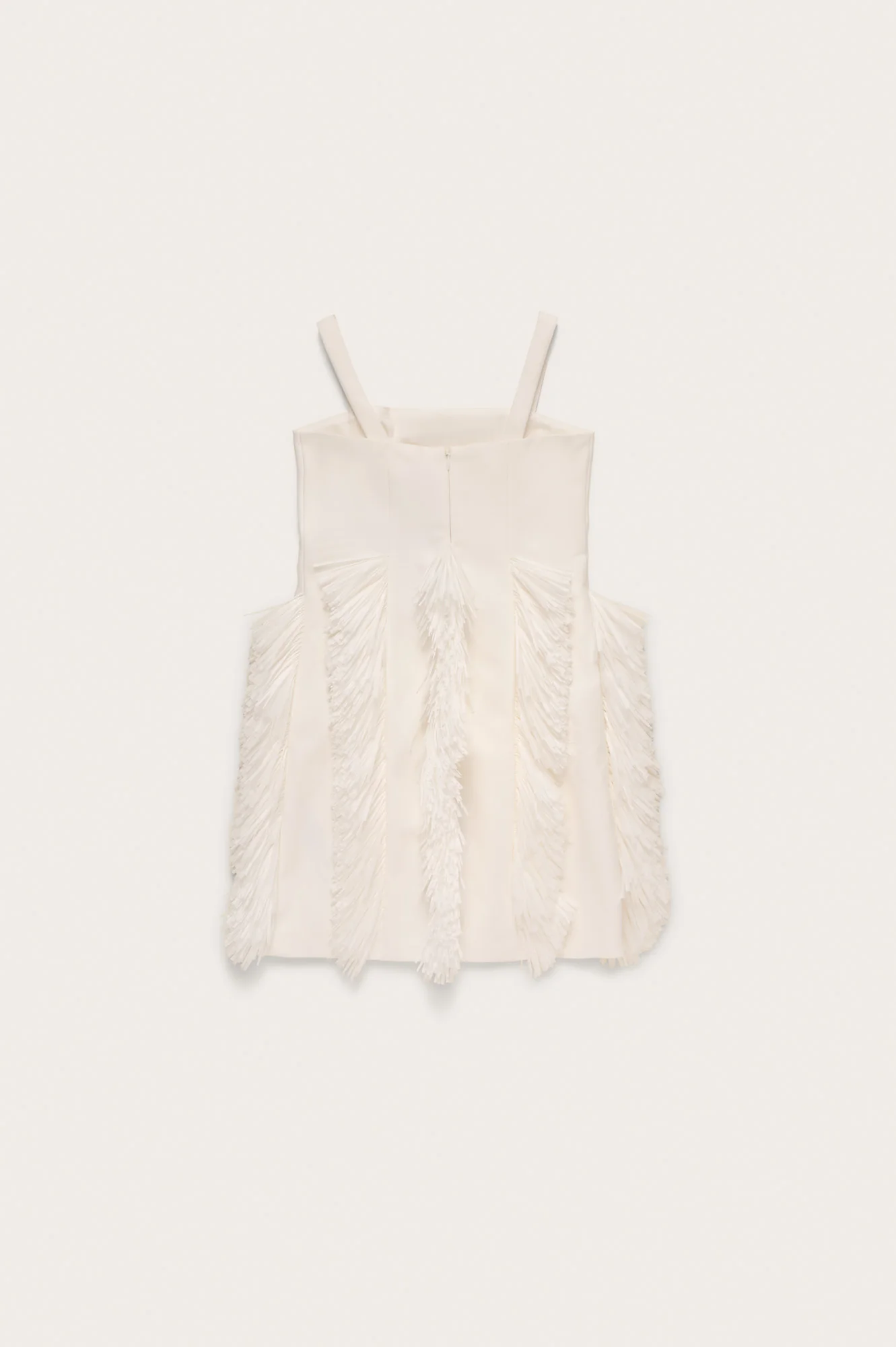 KIDS FREYA DRESS - OFF WHITE - Image 3