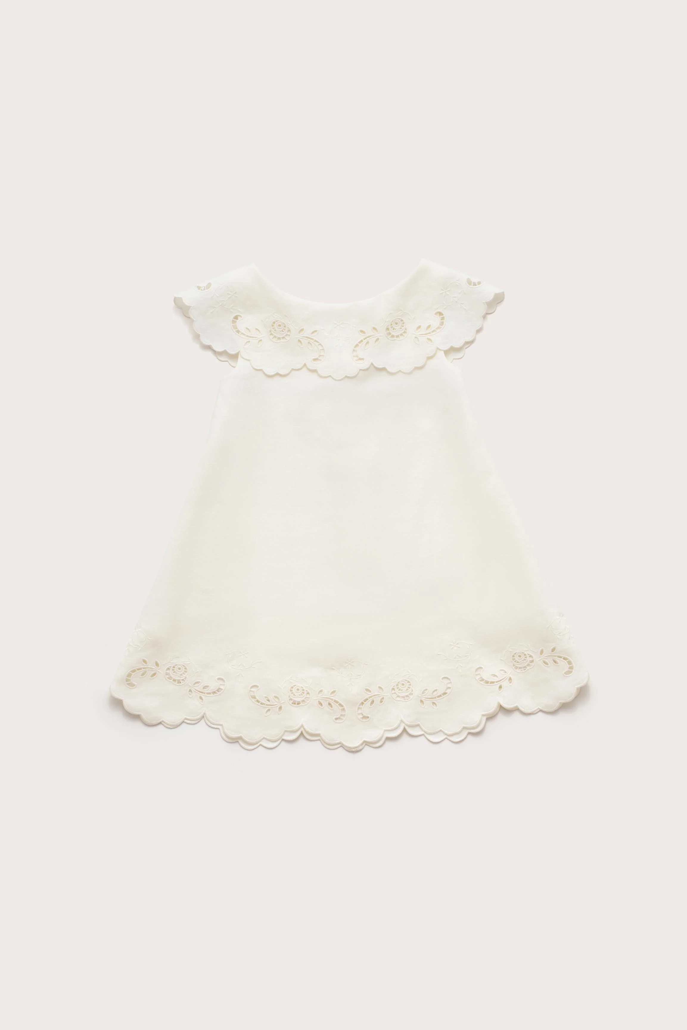 KIDS FRIDLI DRESS - OFF WHITE - Image 2