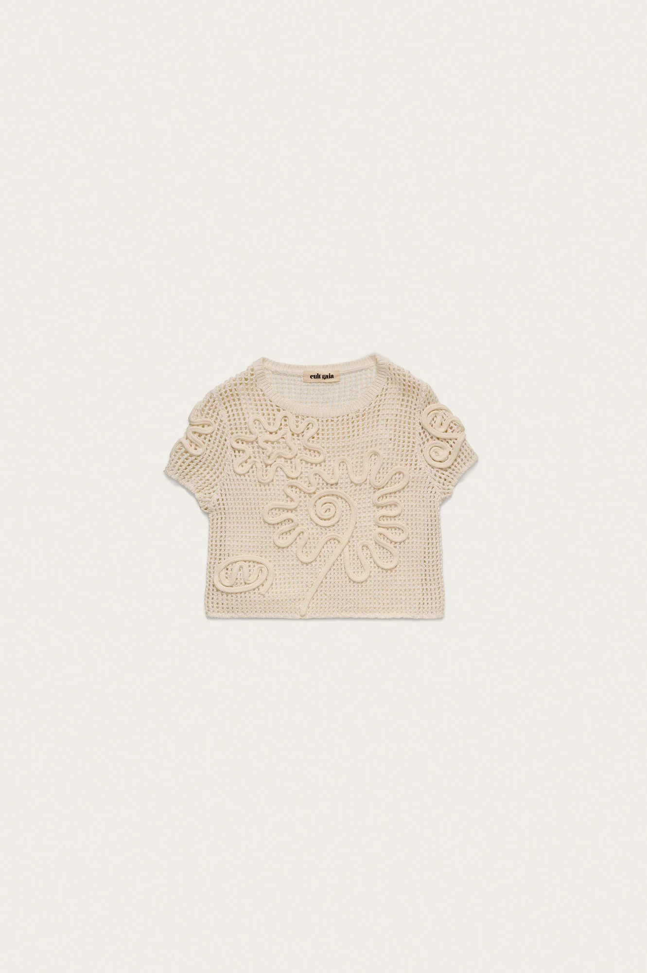 KIDS ILEANA TOP & BOTTOM SET - OFF WHITE - Image 3