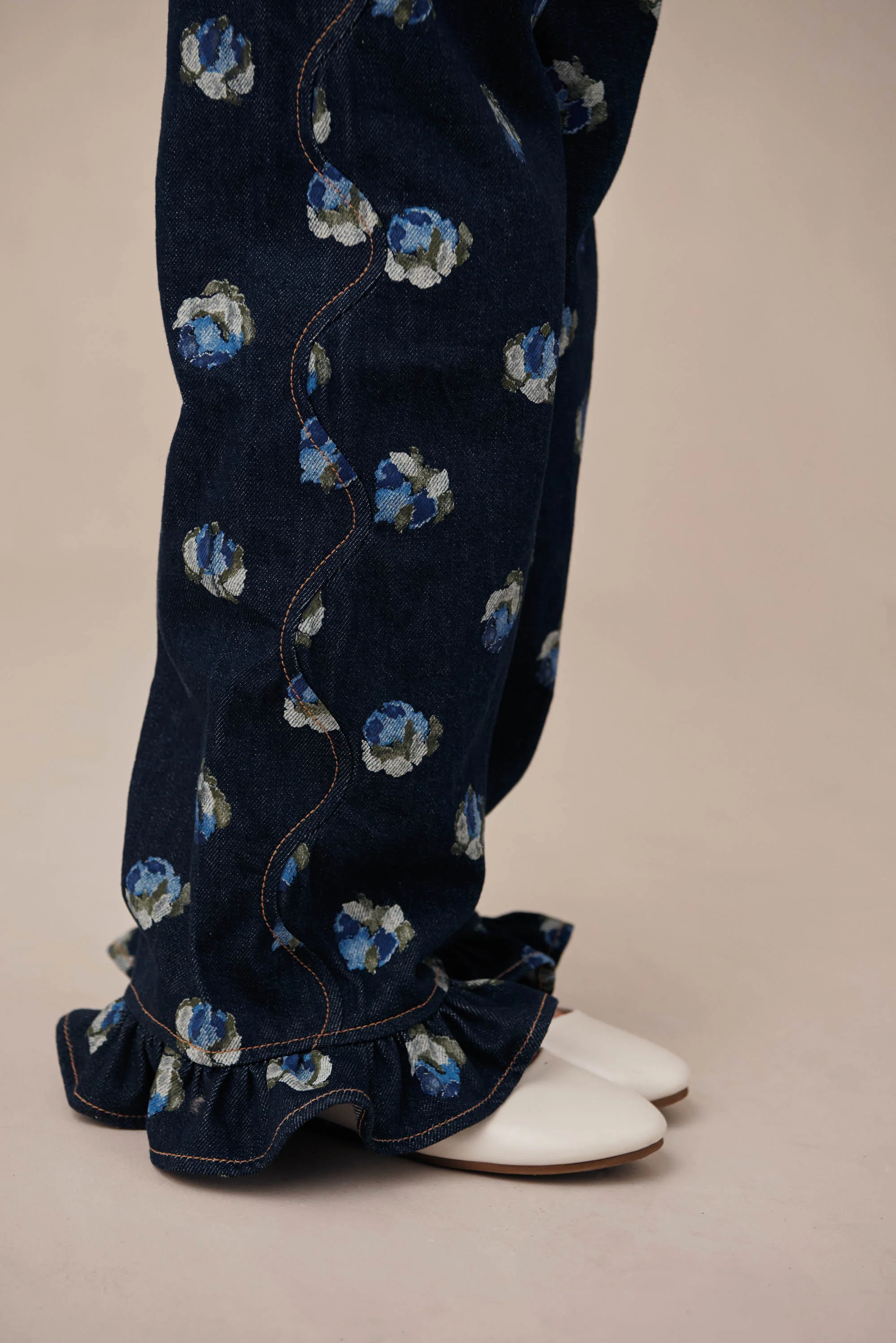 KIDS MARGERIE PANT - SMALL FLORAL BREEZE - Image 5