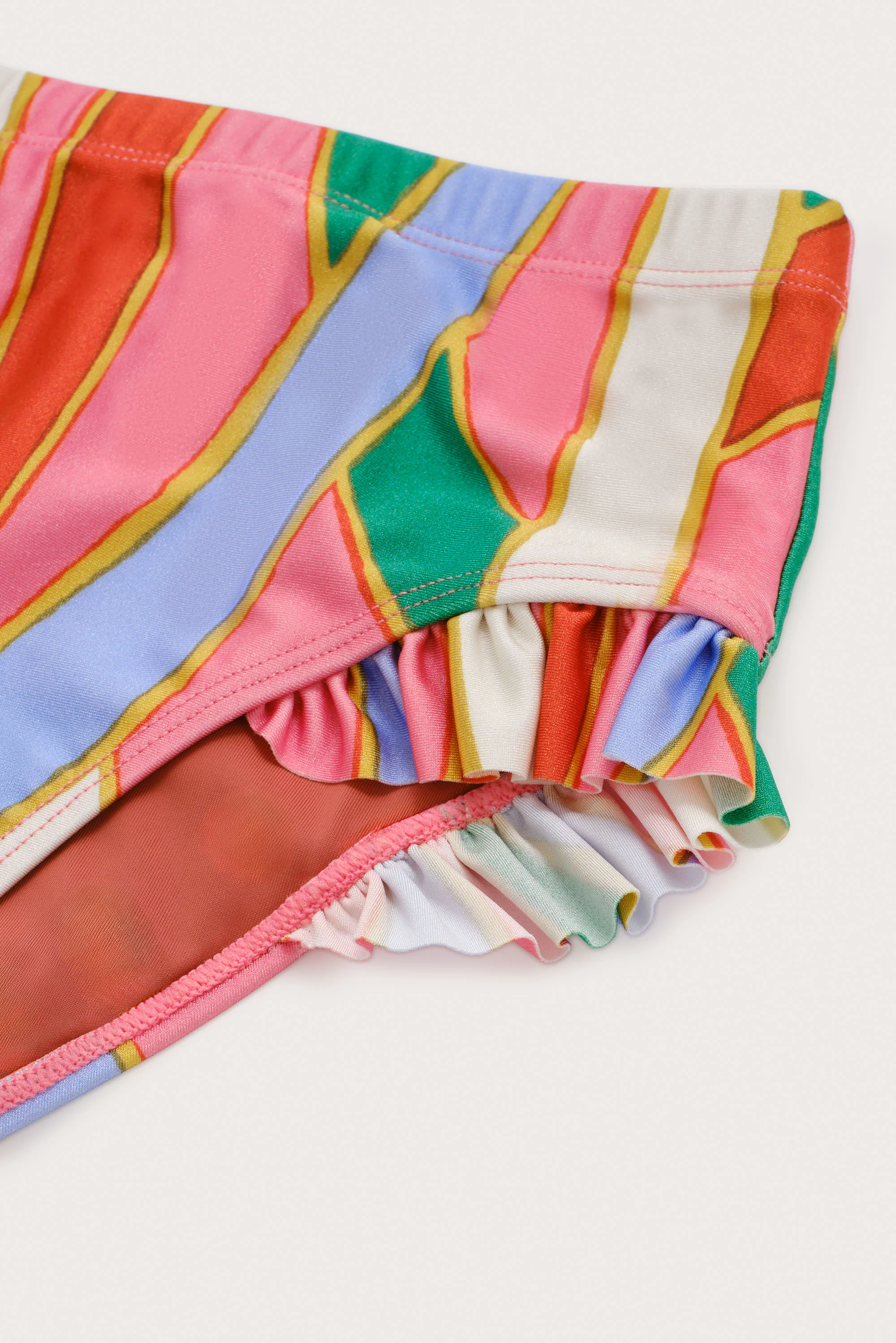KIDS MARY RASHGUARD SET - VINTAGE STRIPE PRINT - Image 3