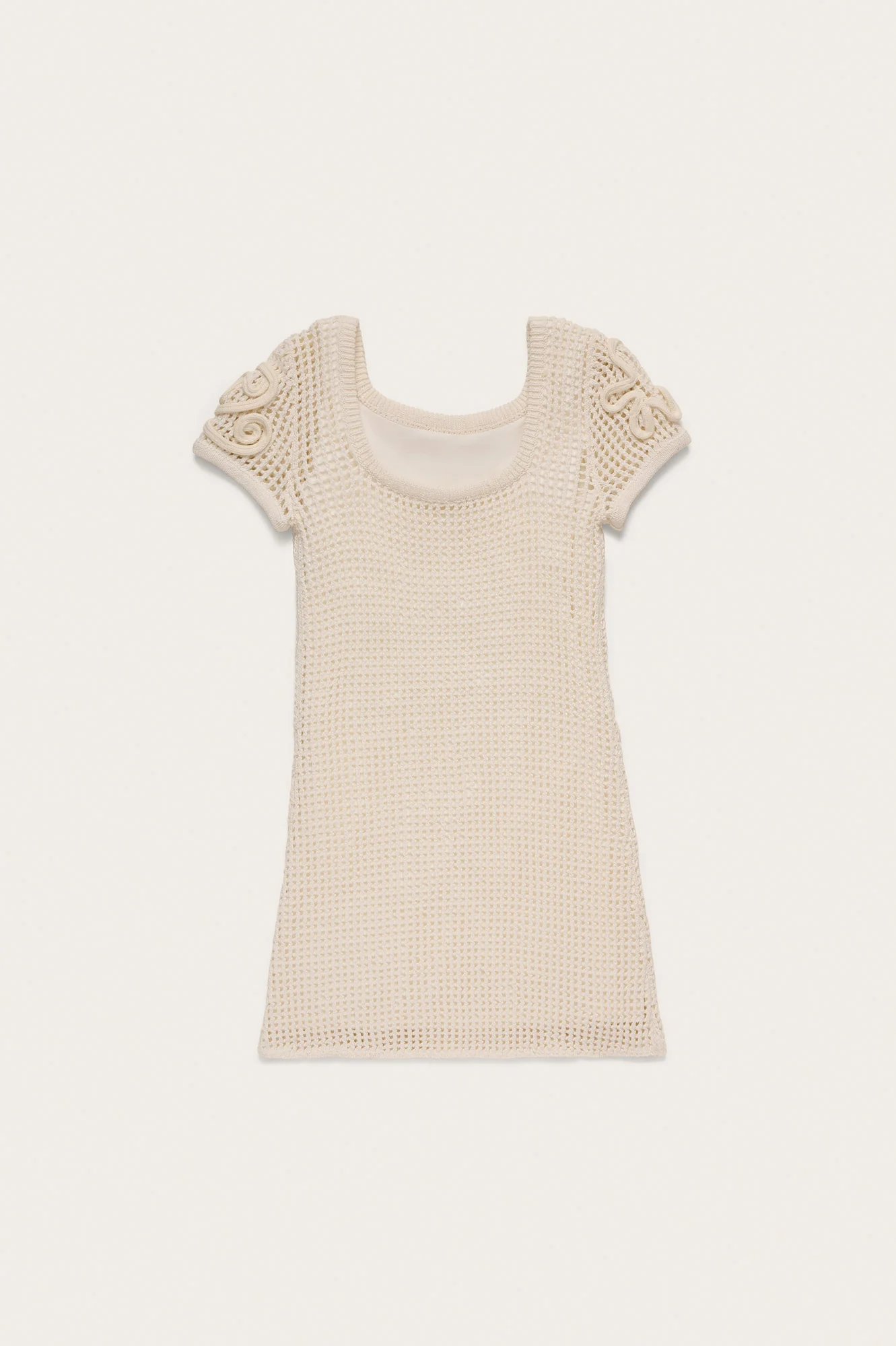 KIDS NISSA DRESS - OFF WHITE - Image 4