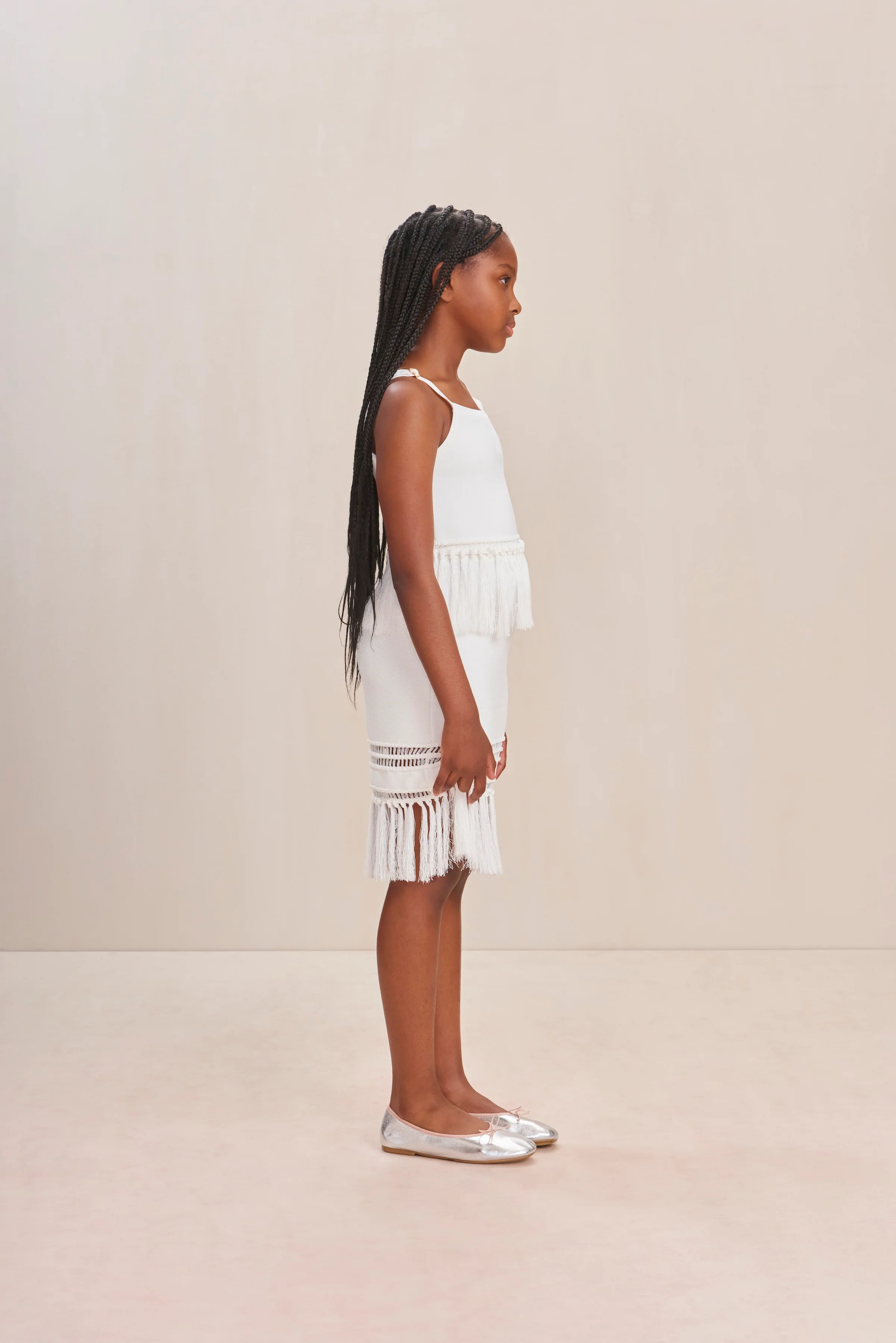 KIDS KIKITA KNIT TOP - OFF WHITE - Image 4