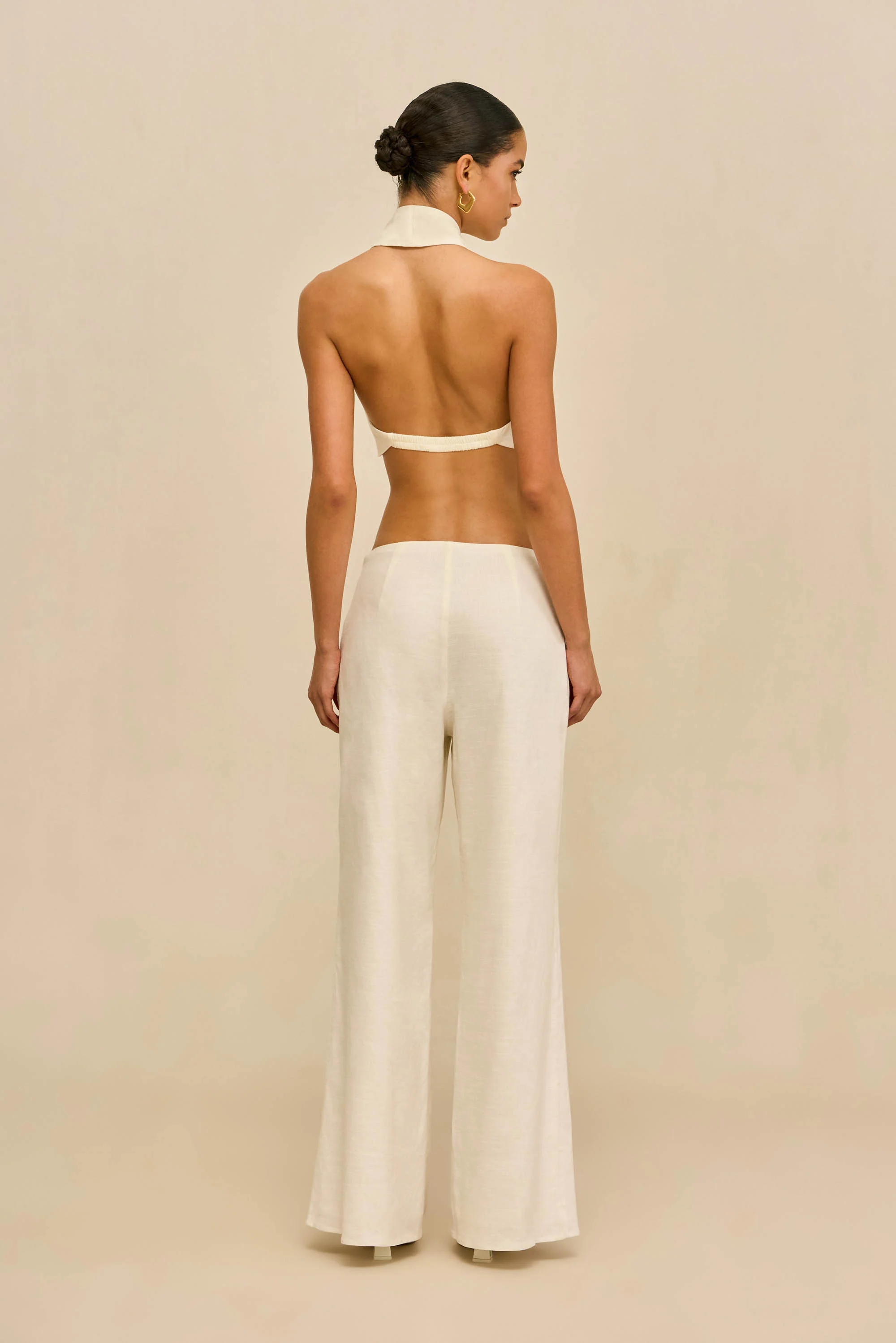 KORA PANT - OFF WHITE LINEN - Image 5