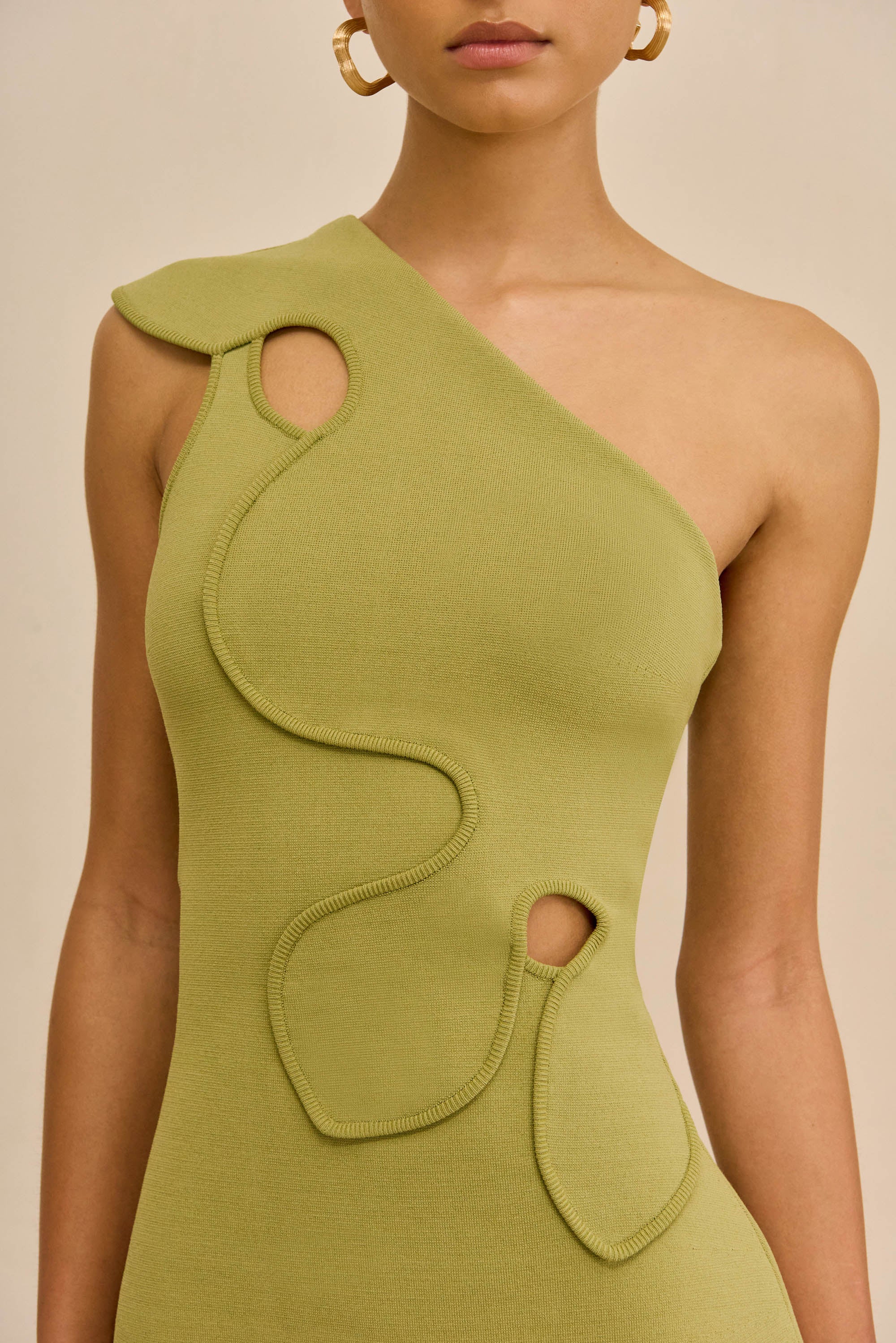 LABELLA KNIT DRESS - PASTURE - Image 2