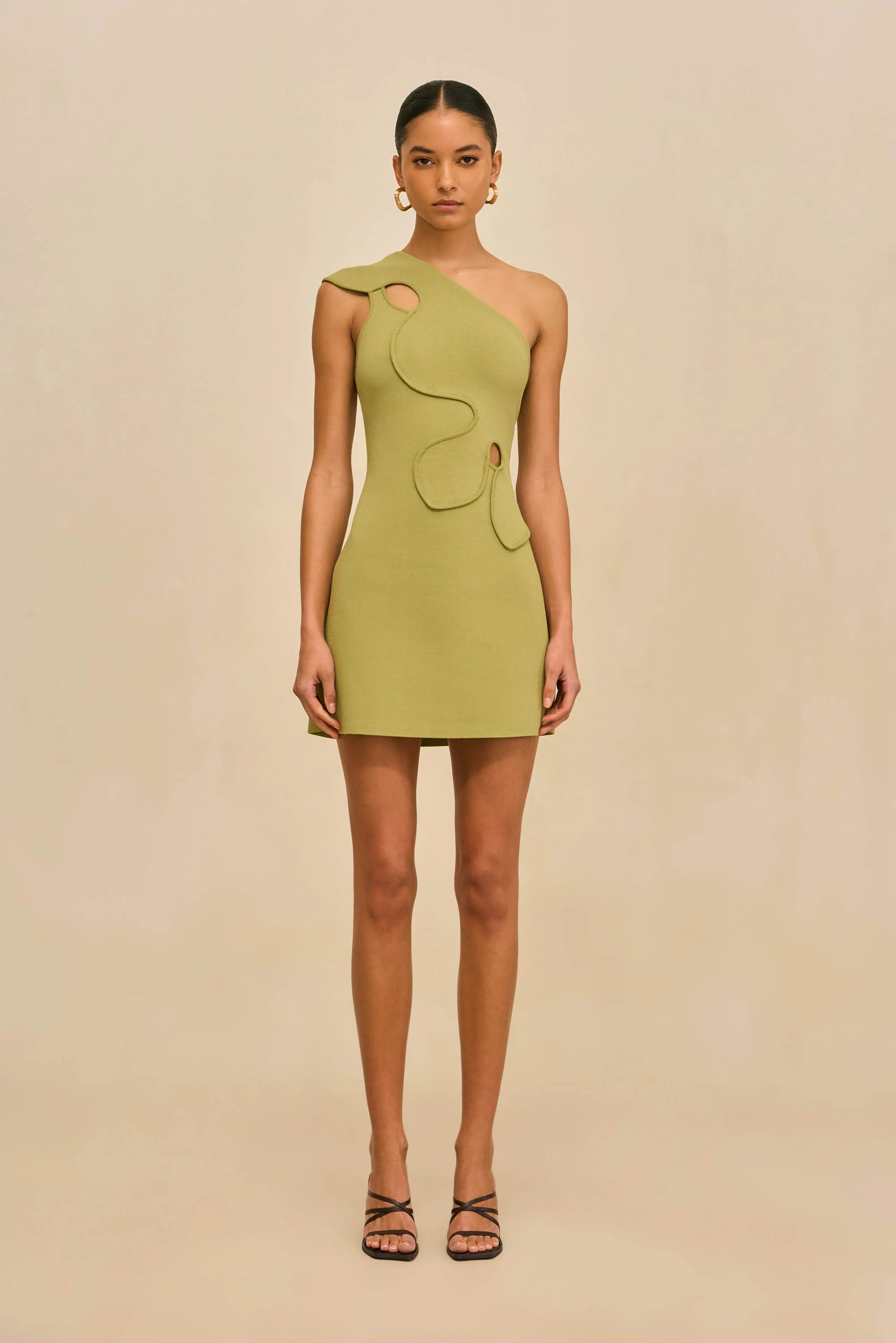 LABELLA KNIT DRESS - PASTURE - Image 3