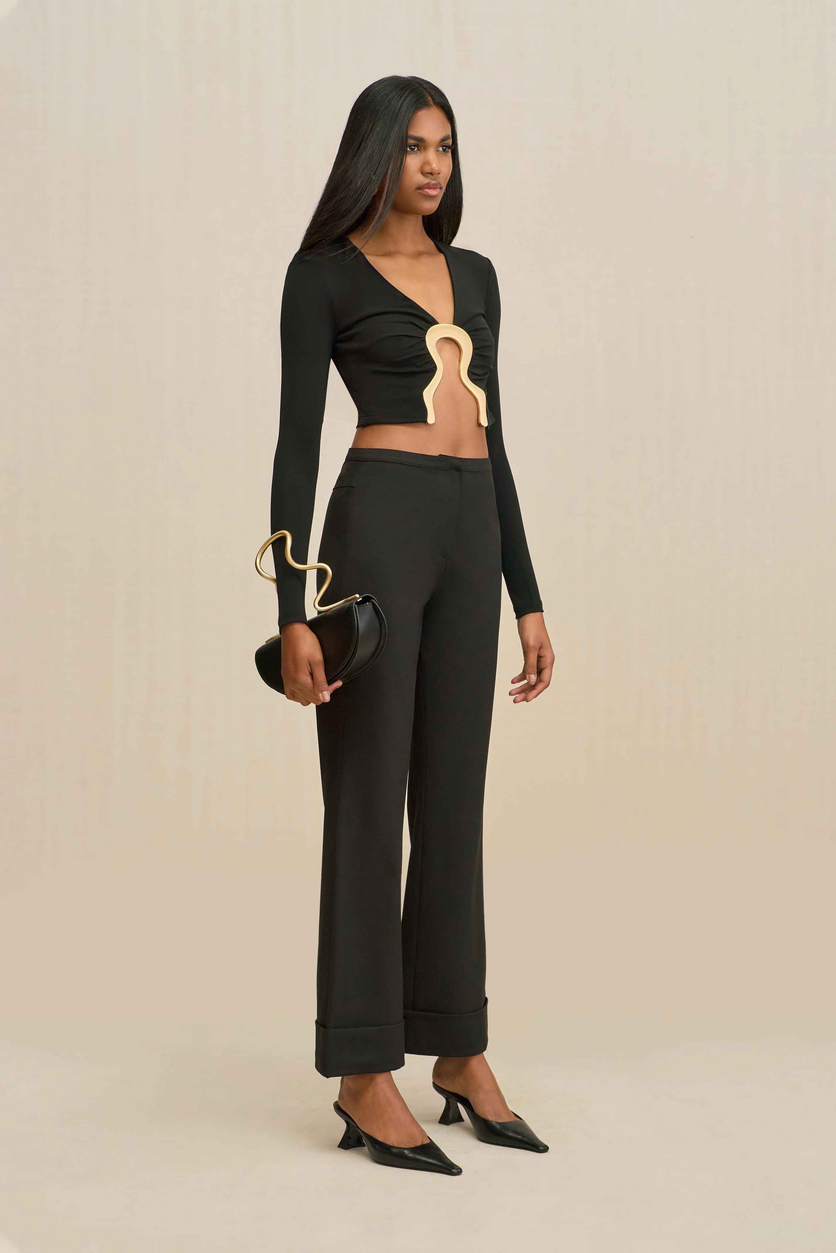 LAIA TOP - BLACK - Image 4