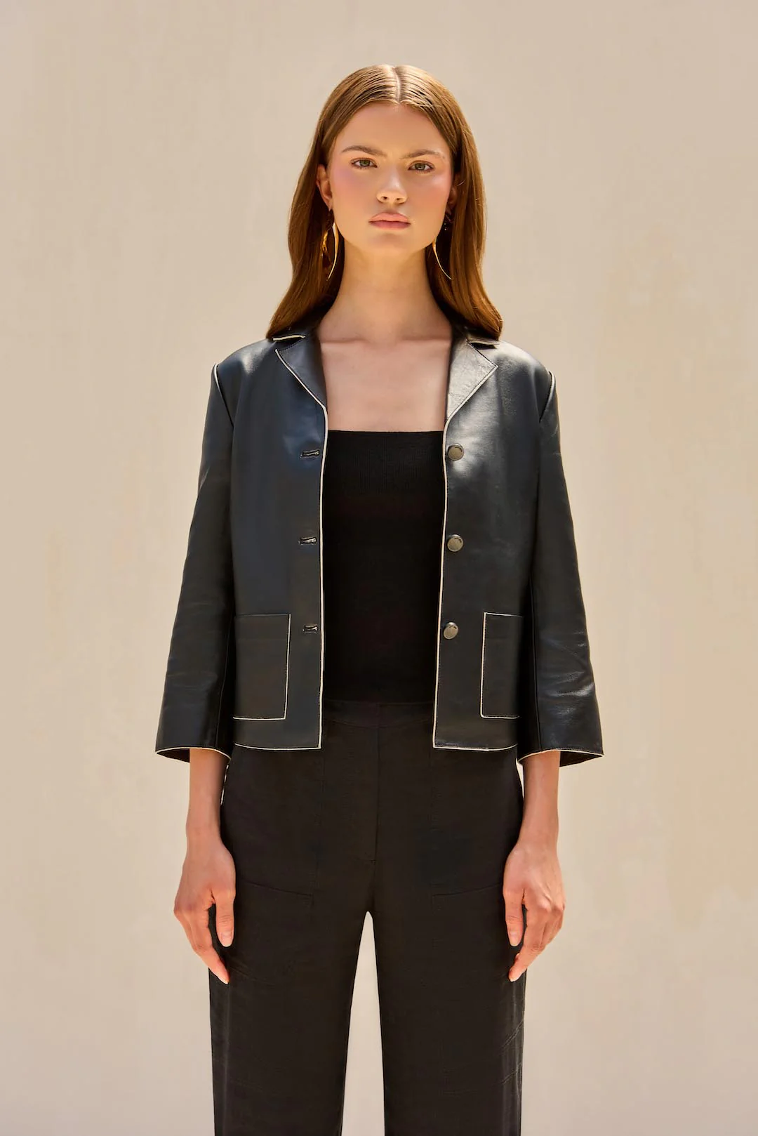 LAYTON BLAZER - BLACK - Image 3