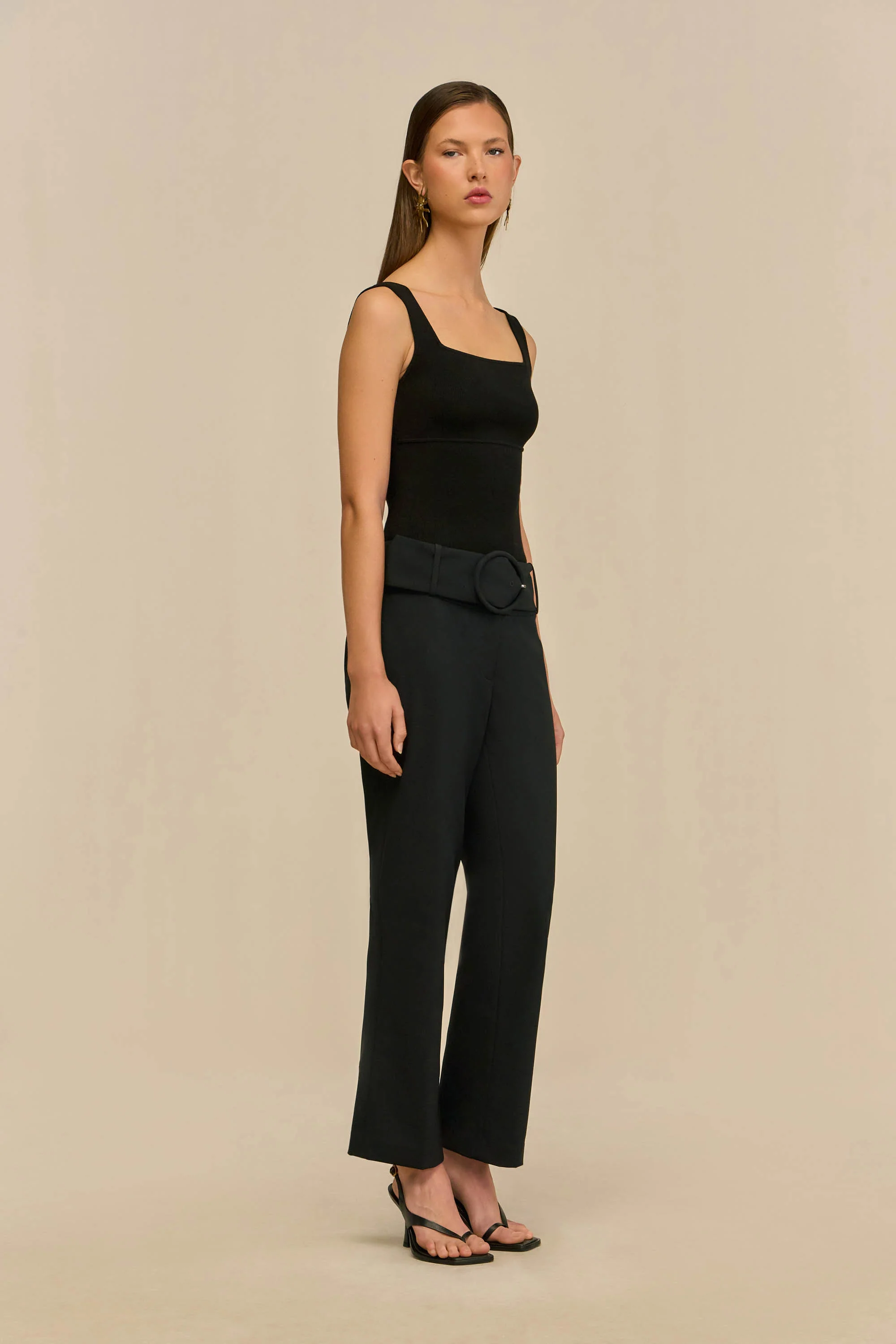 LEVI KNIT TOP - BLACK - Image 5