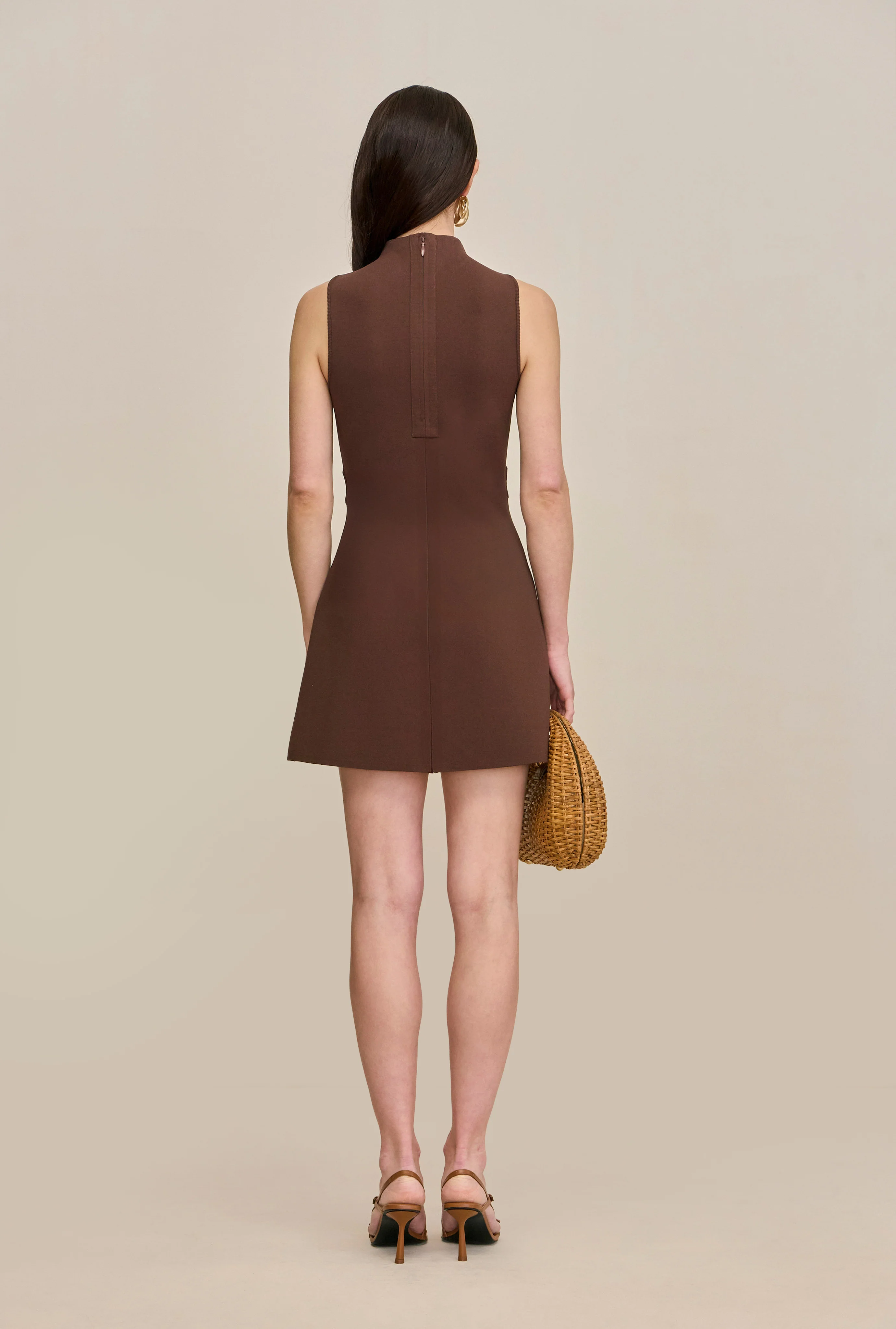 LILLIE KNIT DRESS - JAVA - Image 4