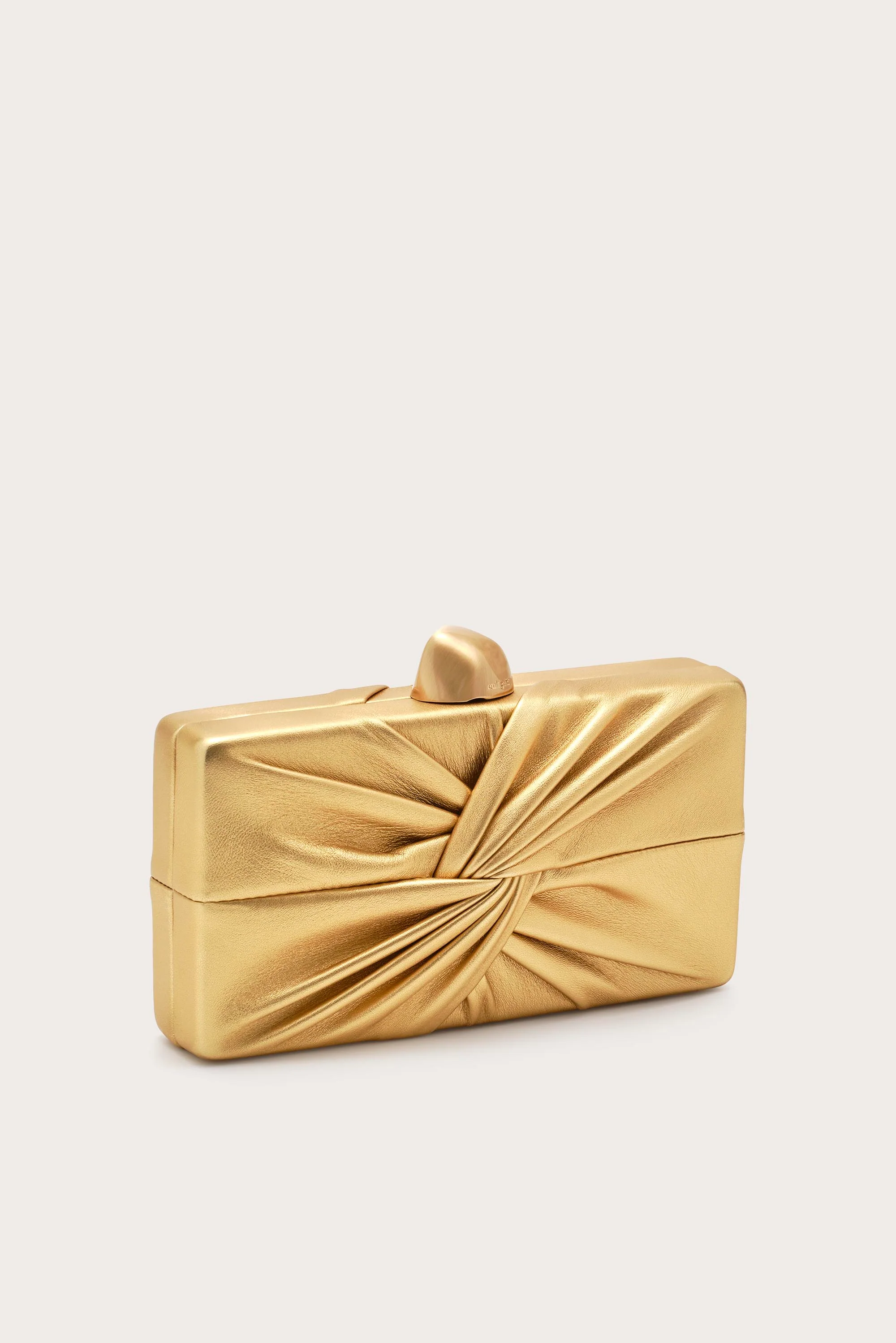 LISSE CLUTCH - BRASS - Image 3