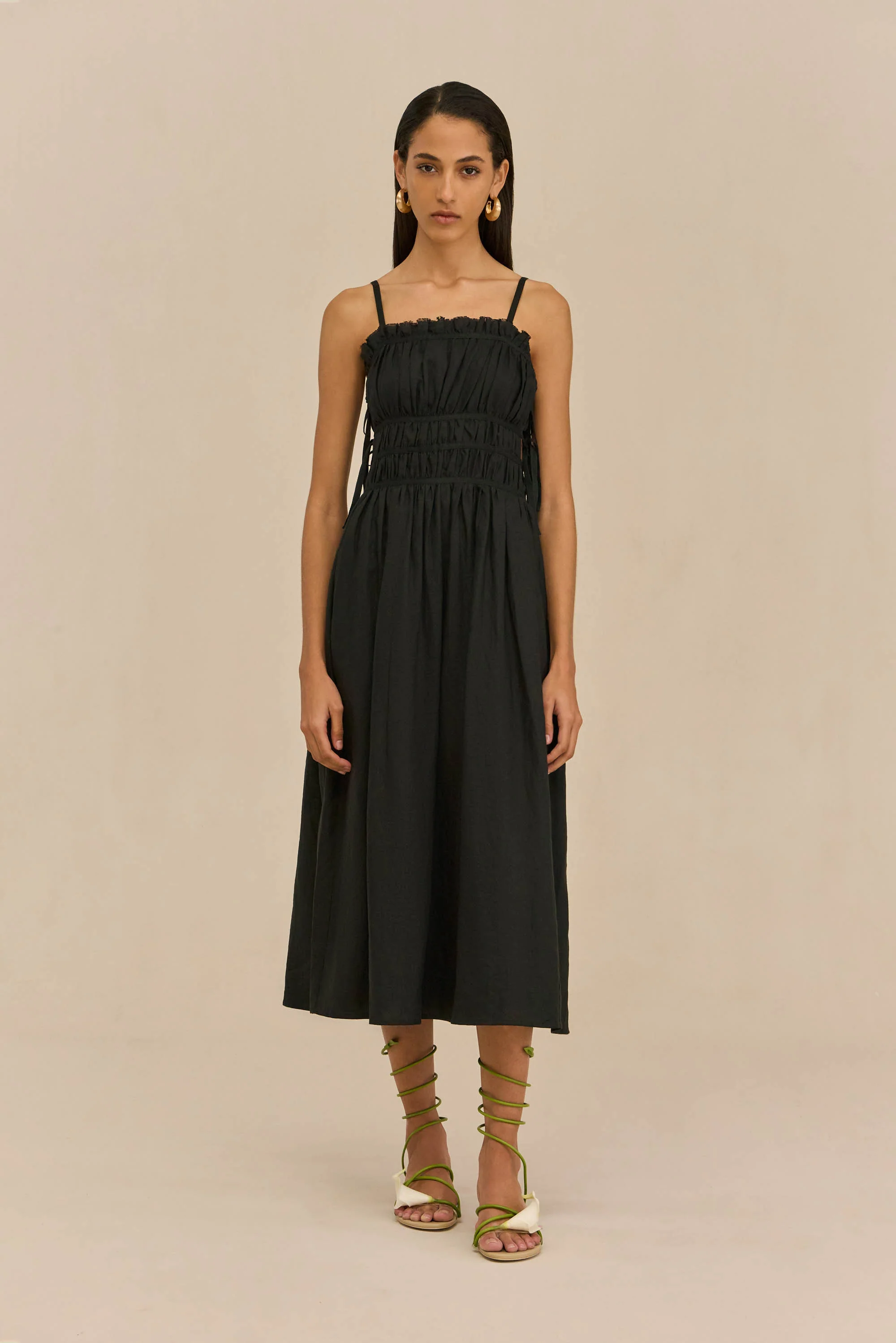 LOLA DRESS - BLACK - Image 3