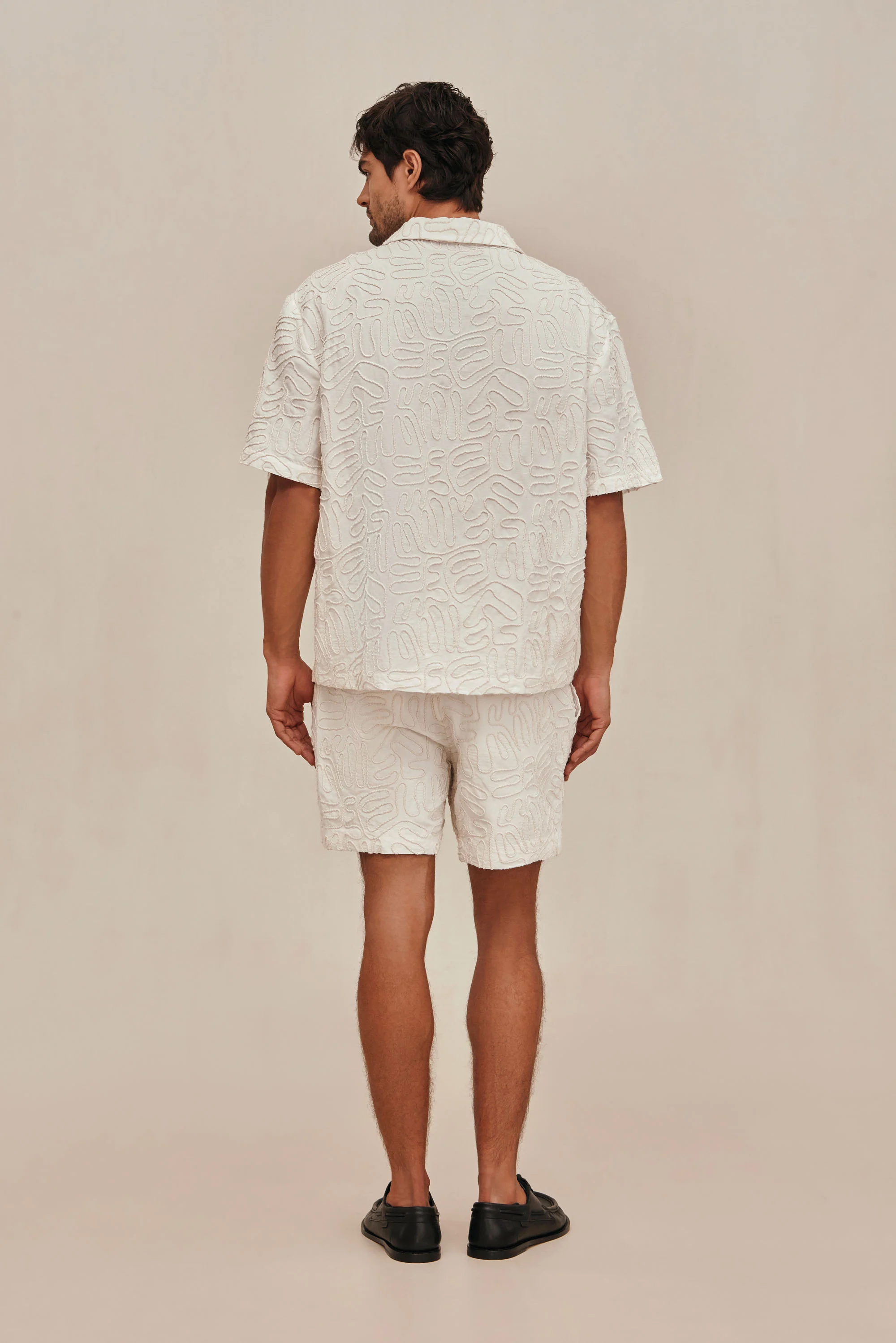 LUCIO SHORT - OFF WHITE MULTI - Image 6