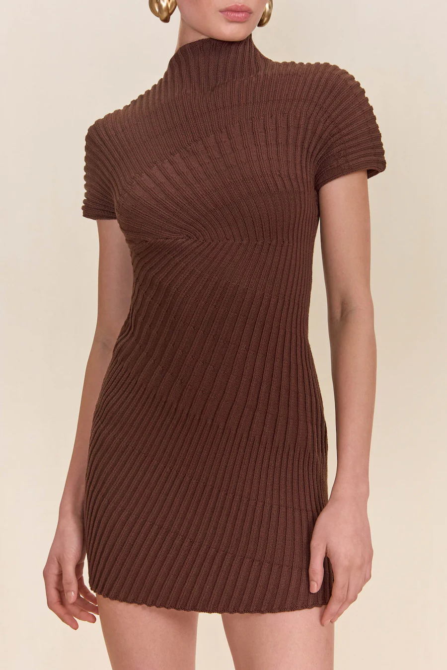 LUKA KNIT DRESS - JAVA - Image 3