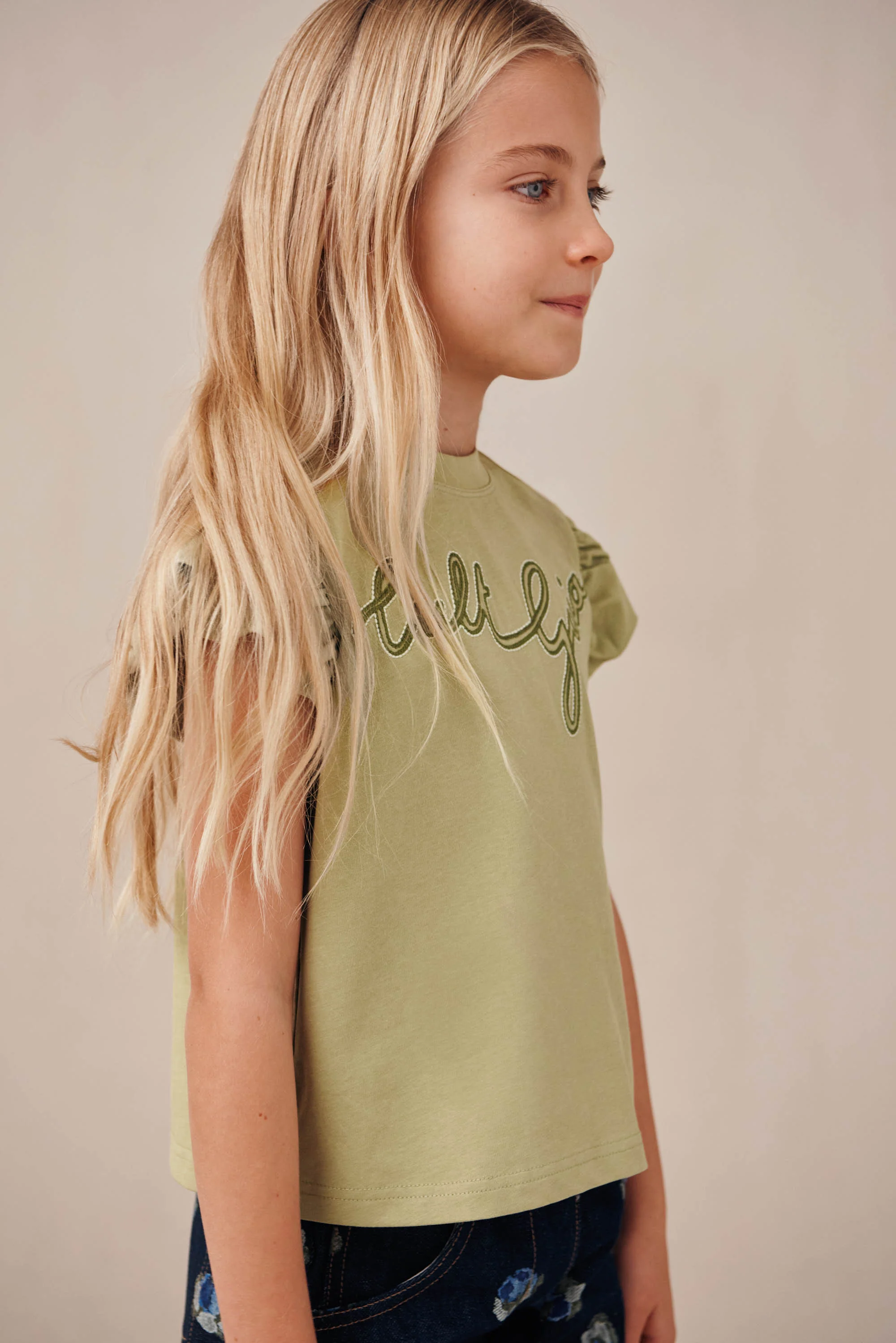 KIDS MADELINE TOP - LIGHT PASTURE - Image 3