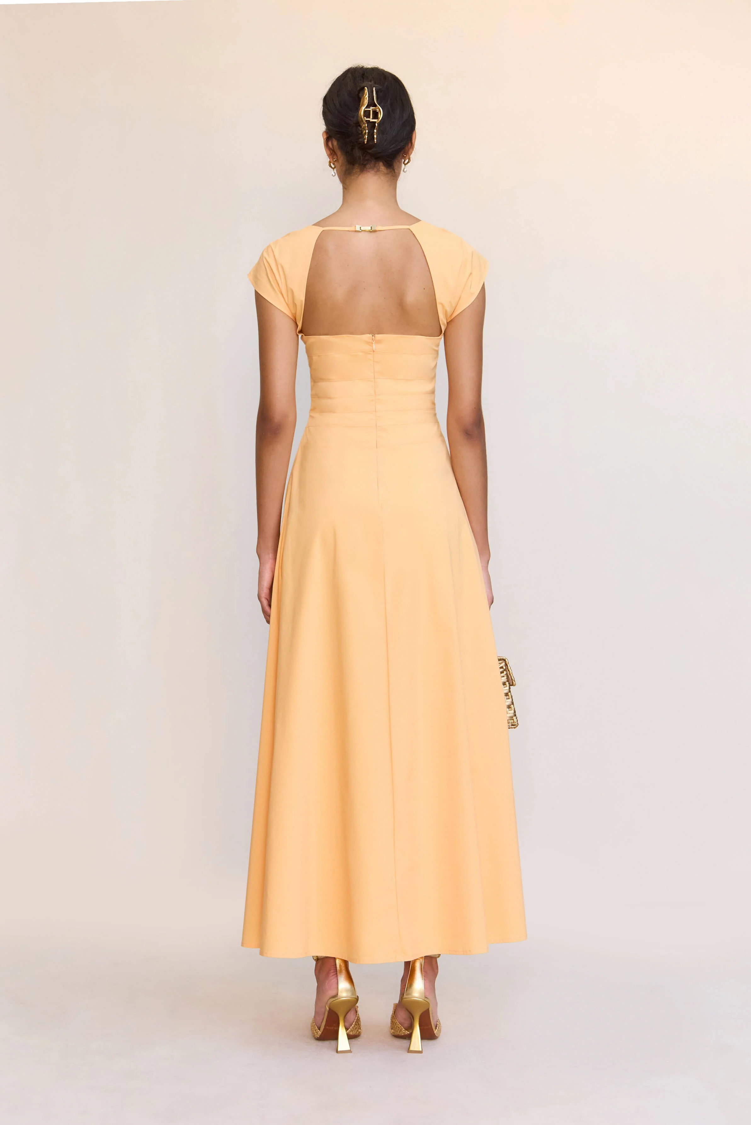 MAGNOLIA DRESS - KUMQUAT - Image 6