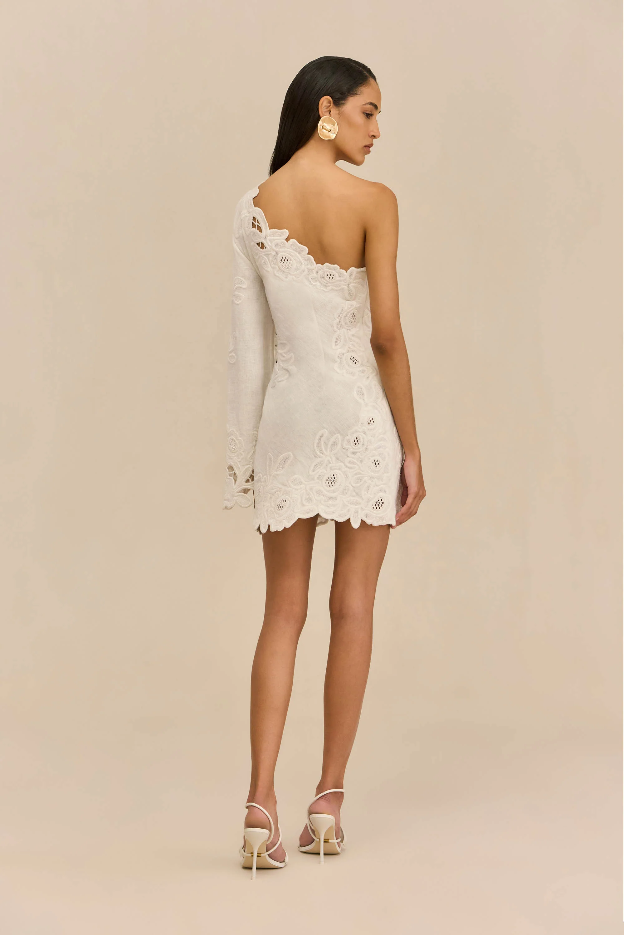MARLENA DRESS - OFF WHITE - Image 6