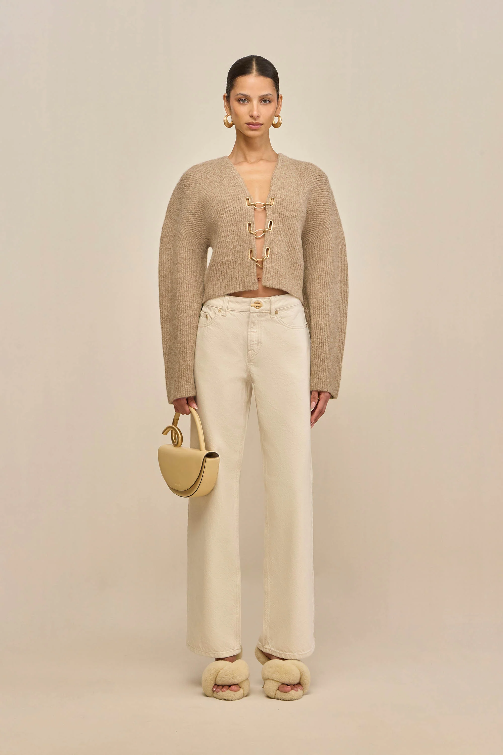 MAYALU CARDIGAN - BEACH MELANGE