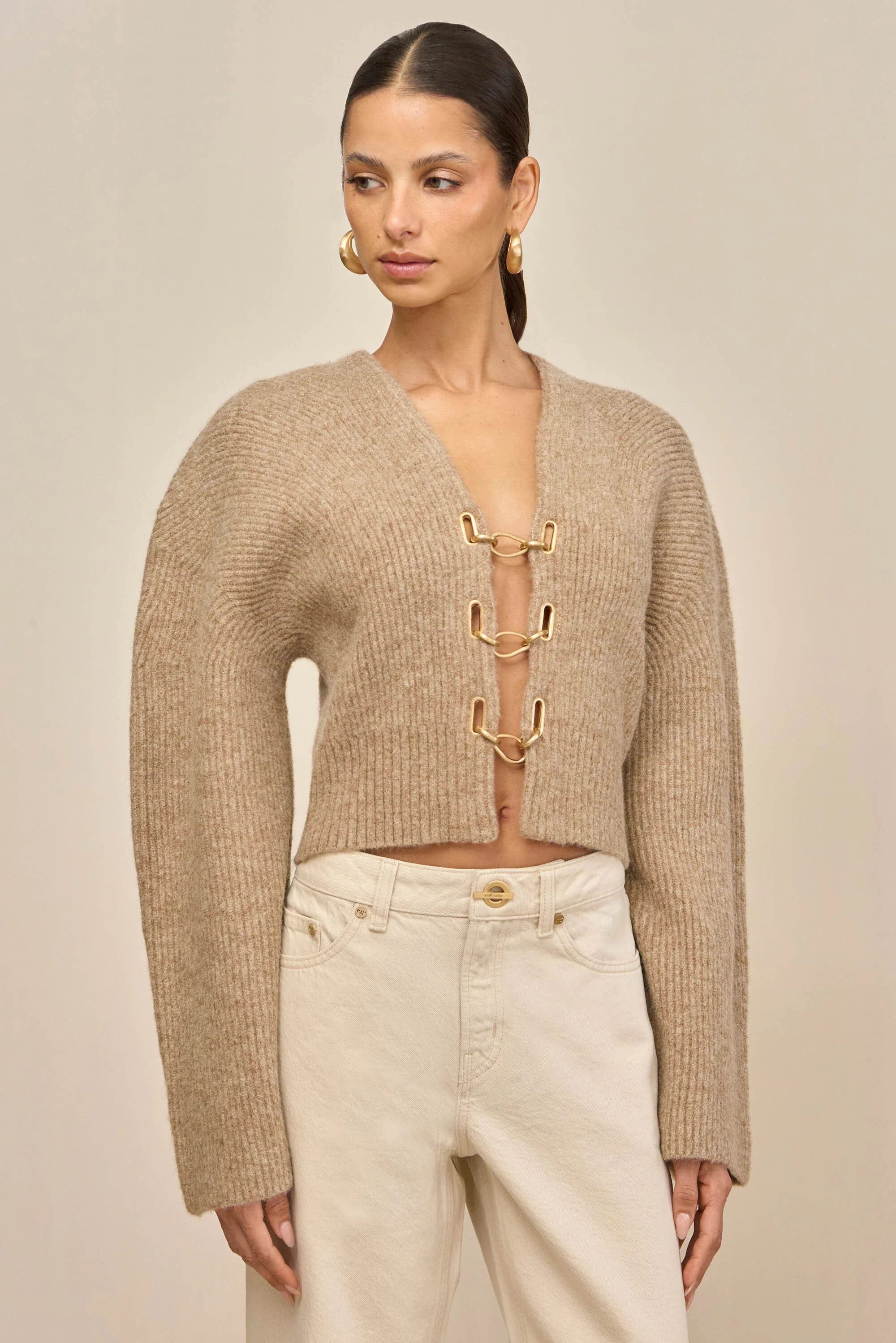 MAYALU CARDIGAN - BEACH MELANGE - Image 2