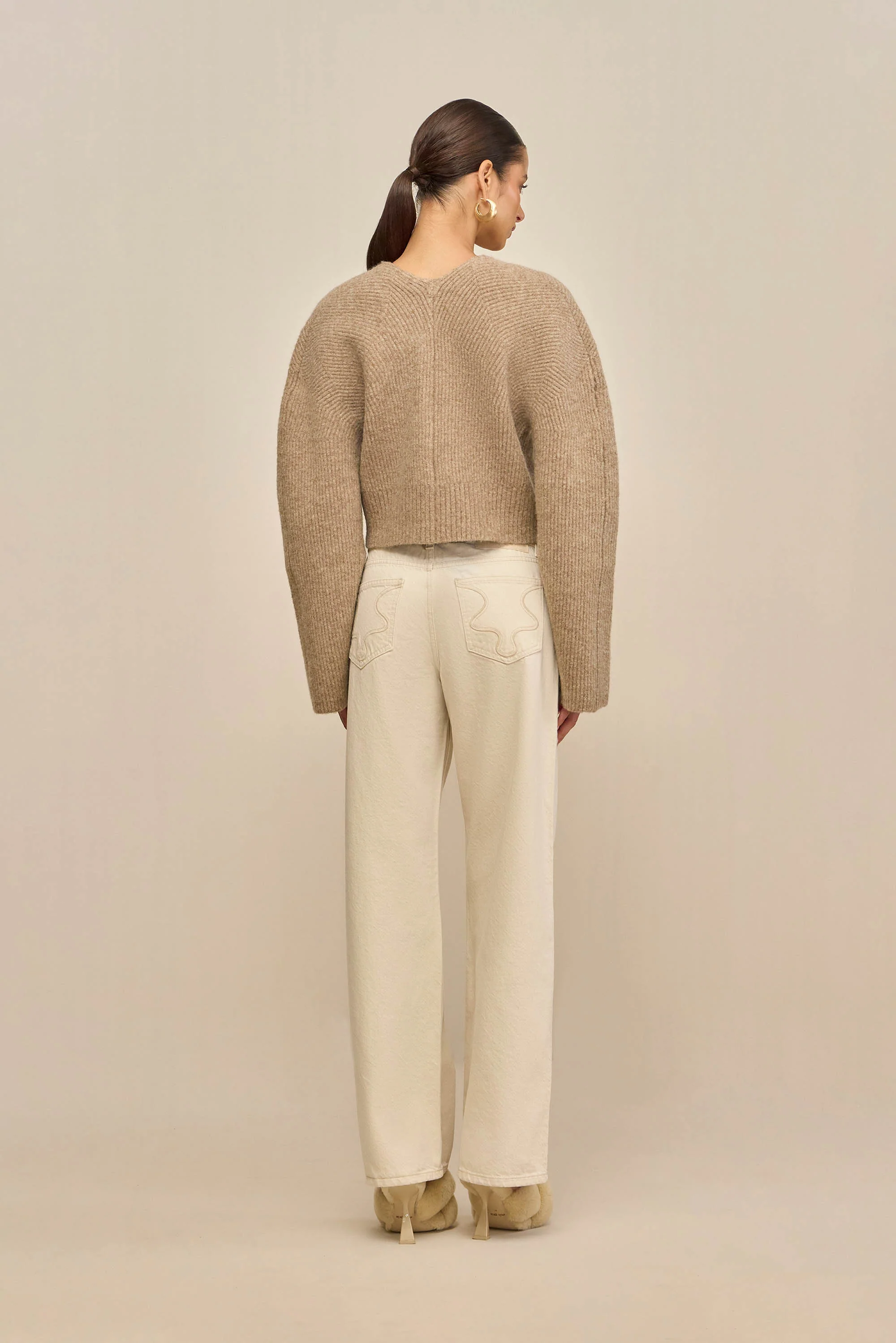 MAYALU CARDIGAN - BEACH MELANGE - Image 4
