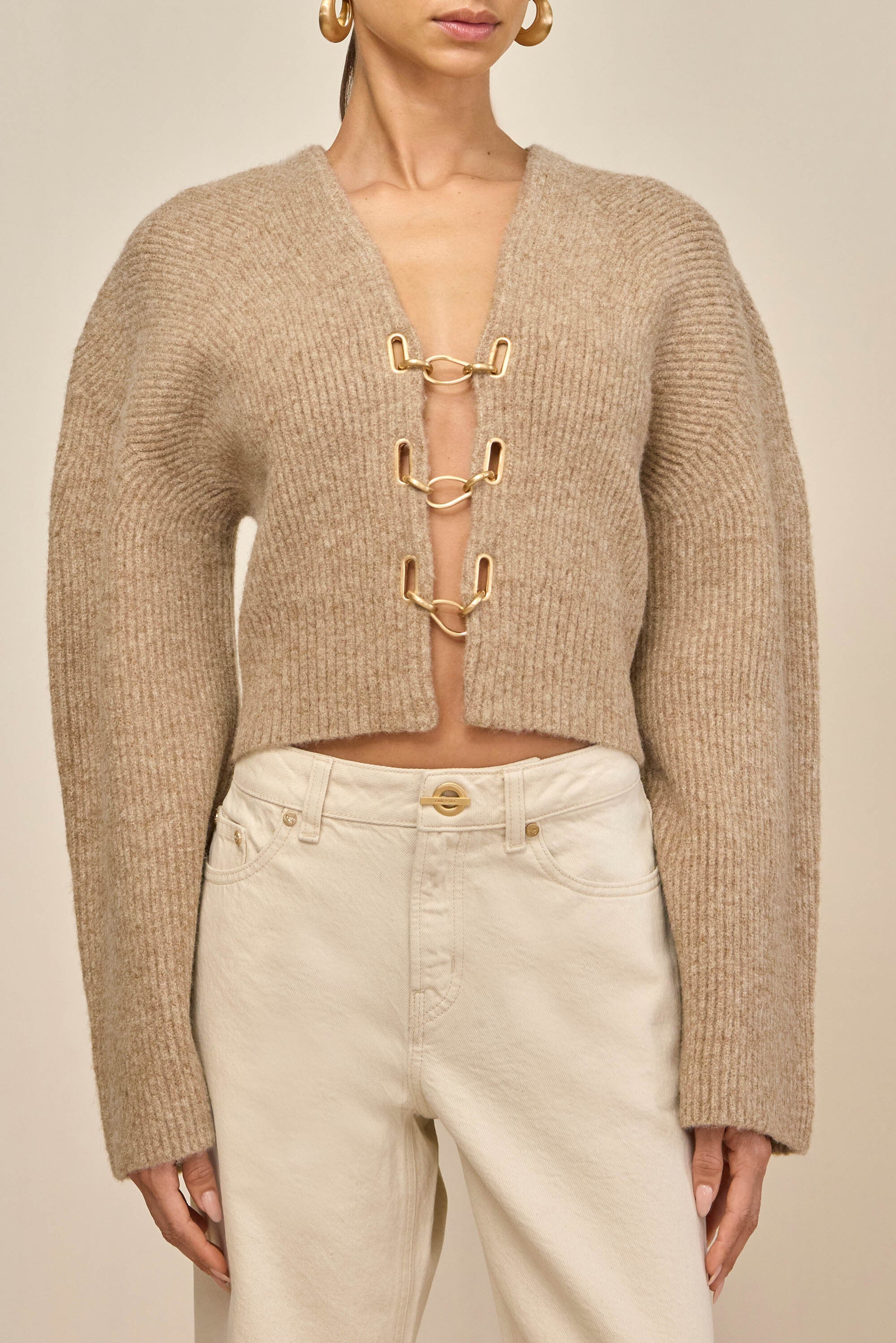MAYALU CARDIGAN - BEACH MELANGE - Image 5