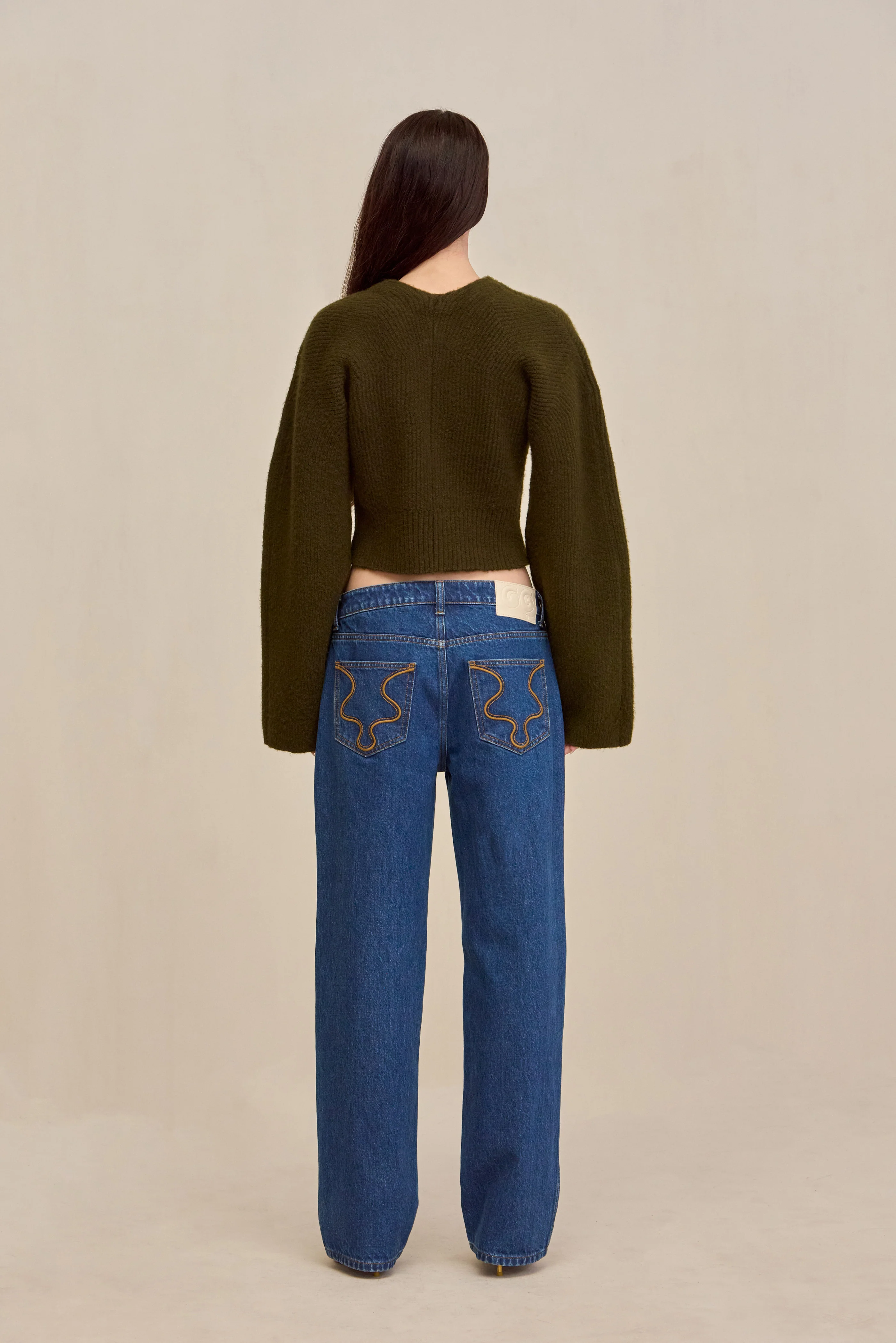 MAYALU CARDIGAN - DEEP ROSEMARY - Image 4
