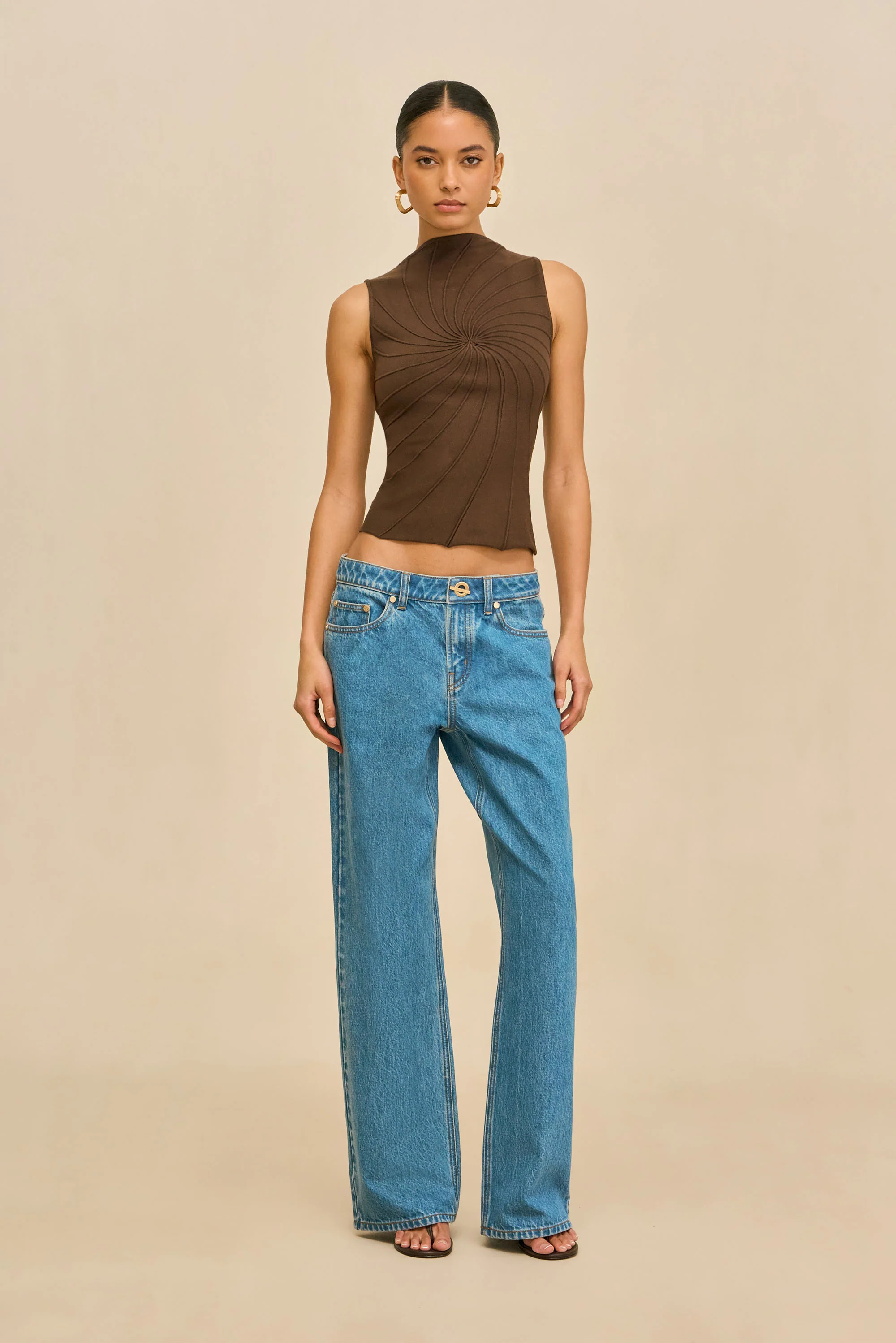 MICAH KNIT TOP - LUWAK - Image 4