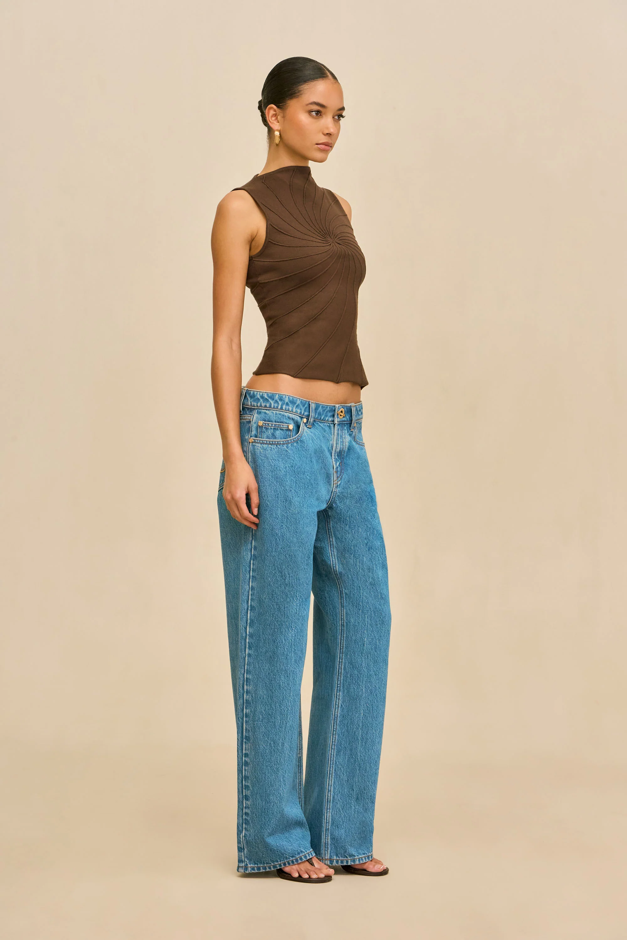 MICAH KNIT TOP - LUWAK - Image 5
