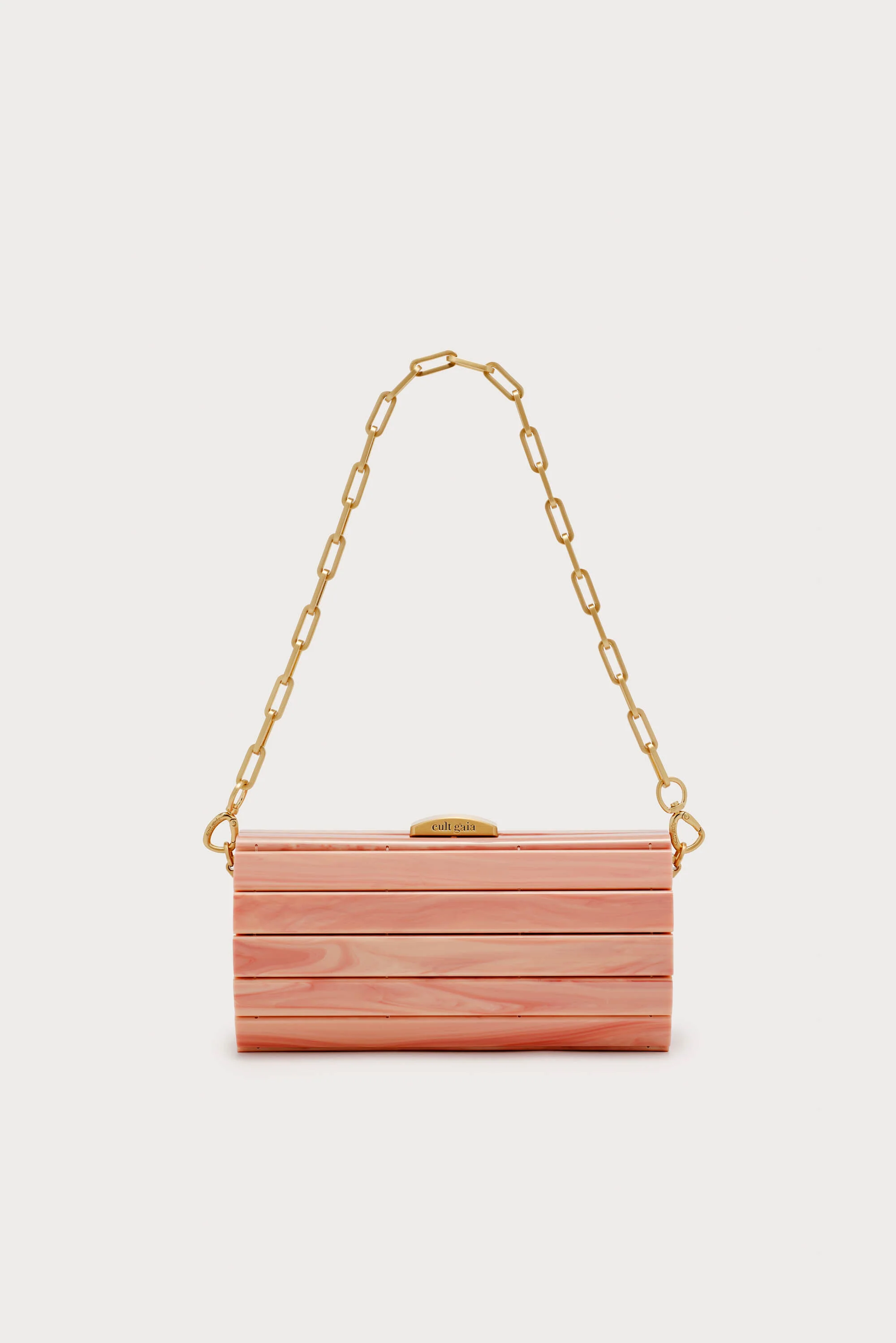 MINI ROLIE POLIE CLUTCH - ROSE WATER