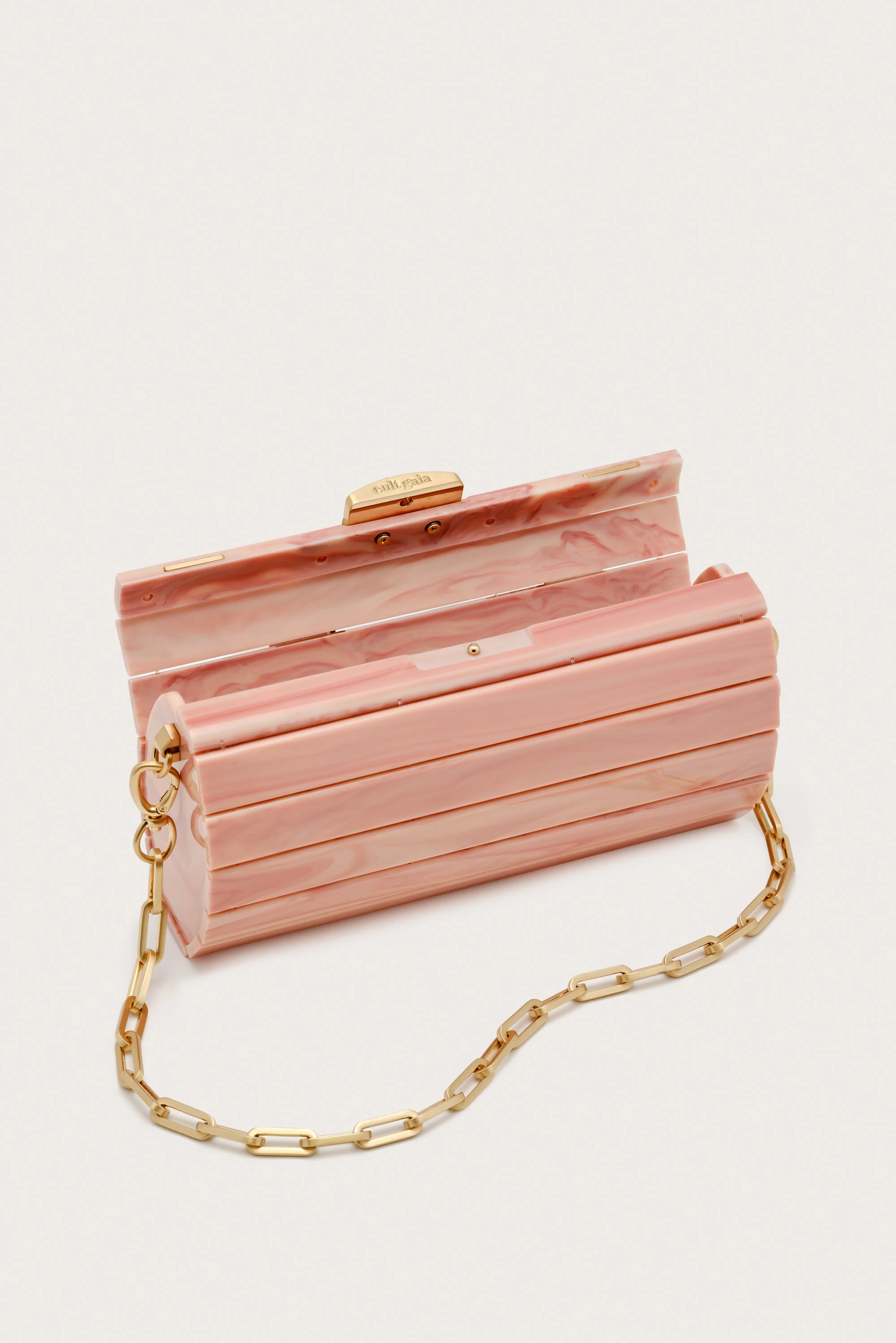 MINI ROLIE POLIE CLUTCH - ROSE WATER - Image 5