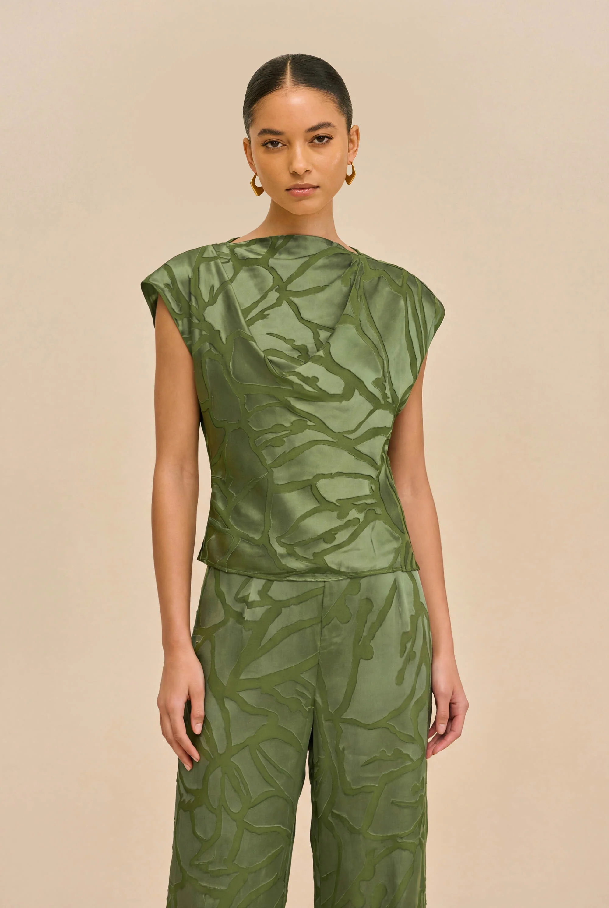 MONETTE TOP - DEEP PASTURE